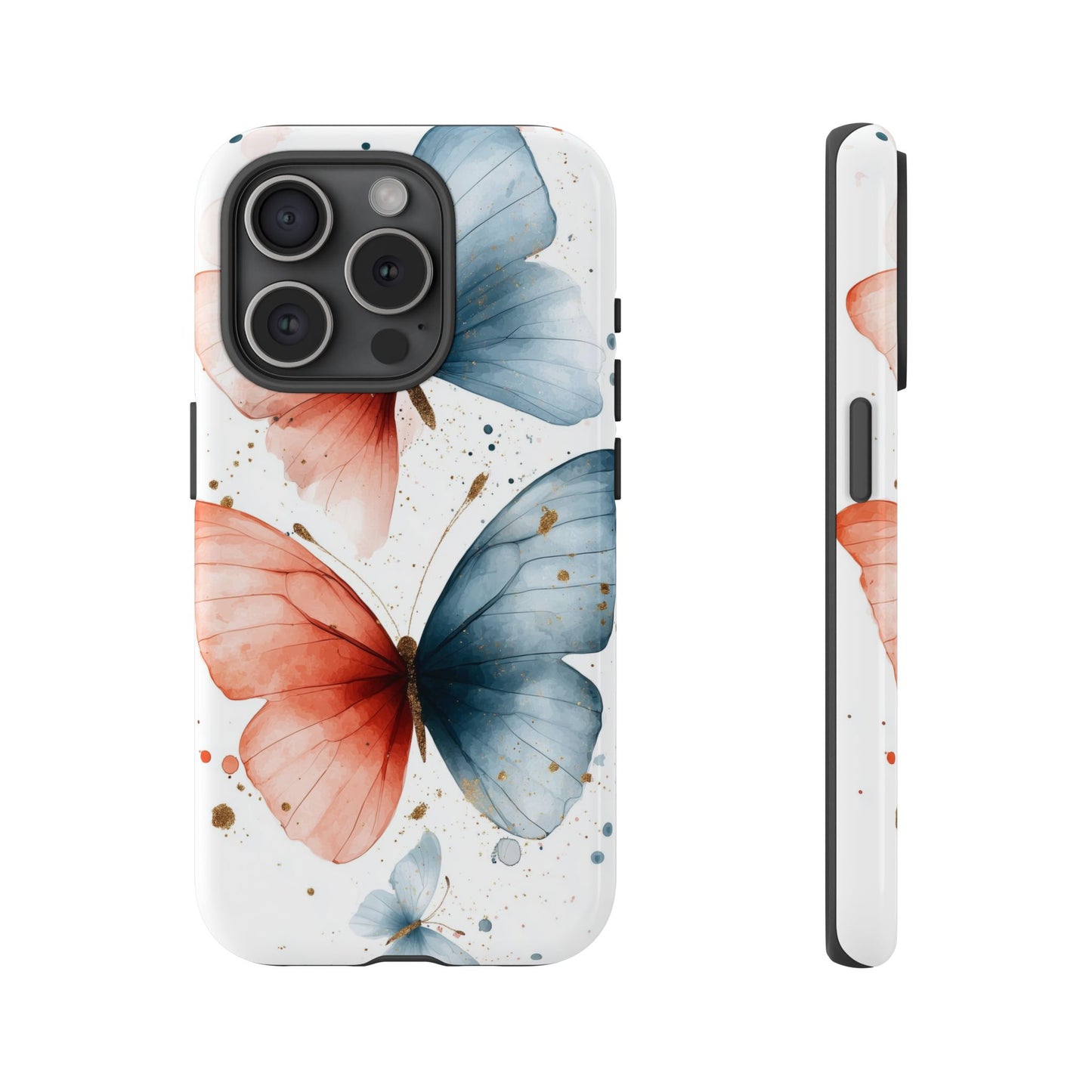 Golden Wings" – Elegant Butterfly Art Case for iPhone, google Pixel & Samsung