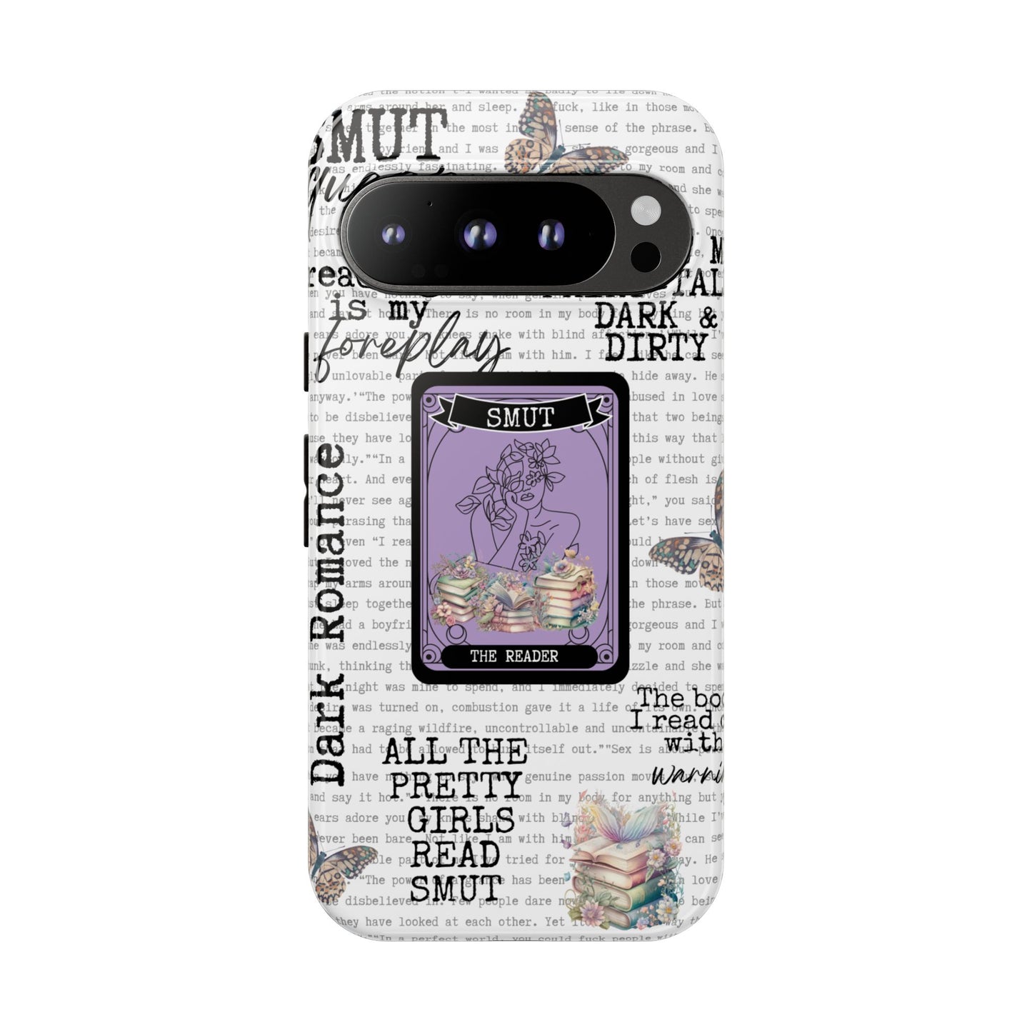 Smut Queen Phone Case β iPhone, Samsung & Google Pixel Cute Bookish Cover, Book Lover Gift