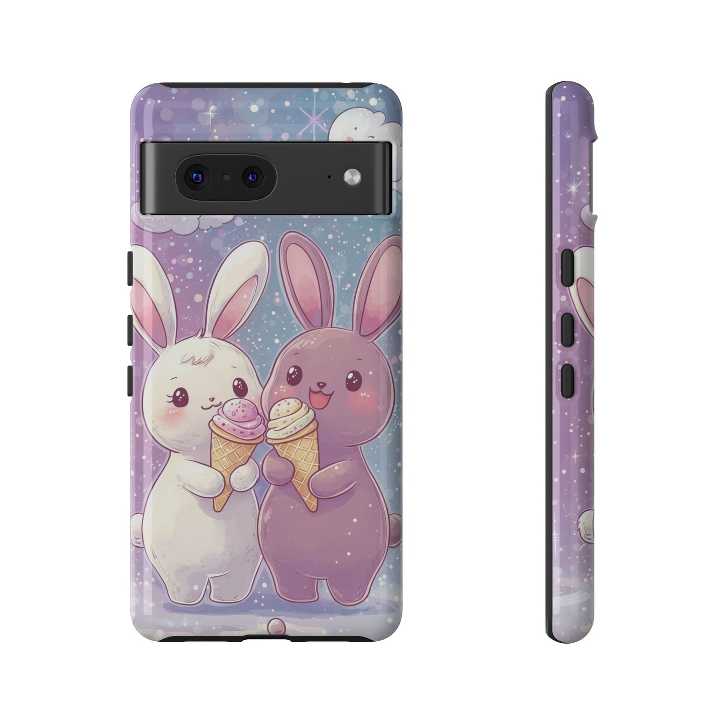 Bunny Bliss β Kawaii Anime Phone Case for iPhone, Samsung, Google Pixel