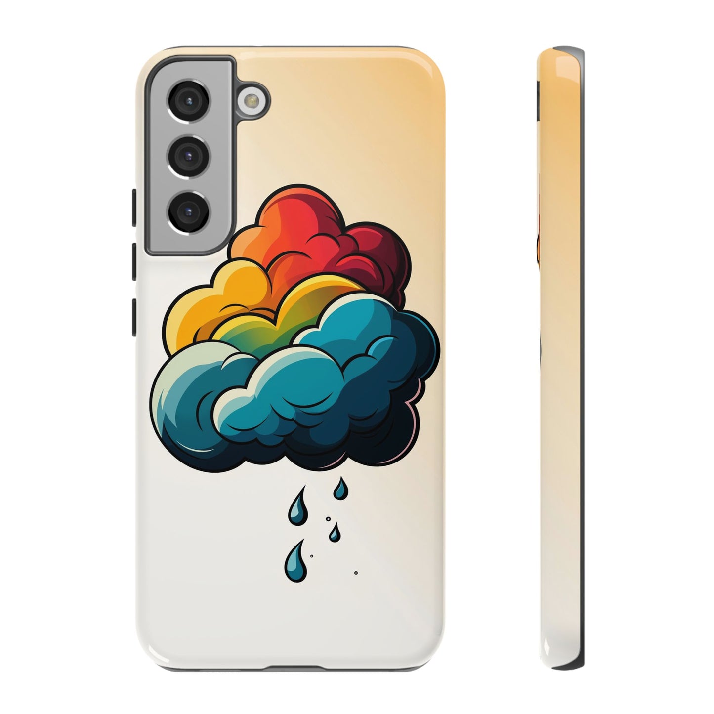 Whimsical Anime Cloud Phone Case for iPhone, Samsung, Google Pixel