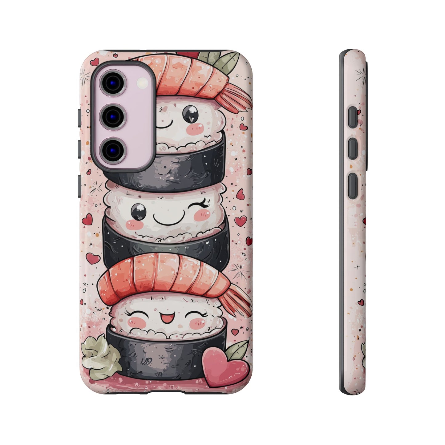 Anime Sushi Stack Phone Case β Cute & Tasty-Inspired Design for iPhone, Samsung, and Google Pixel