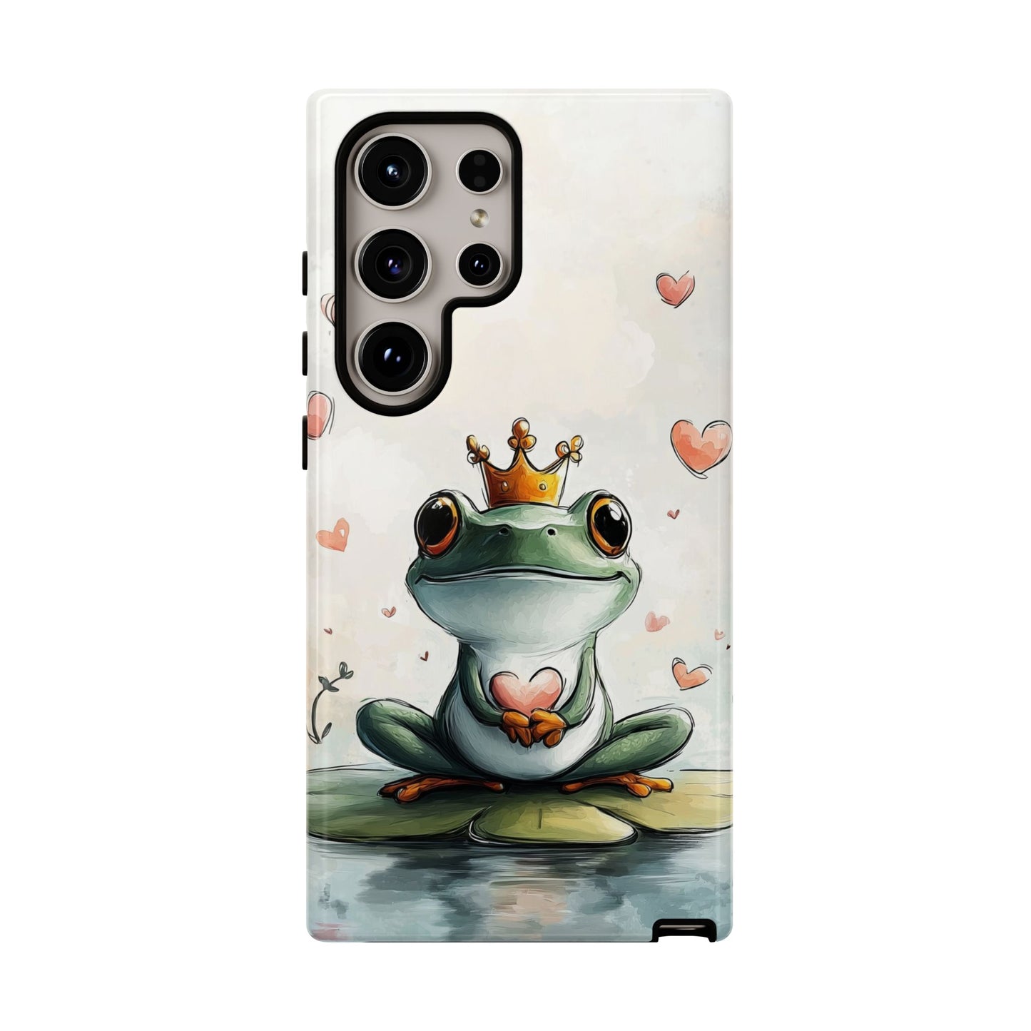 Frog Prince Phone Case β Cute Anime Aesthetic for iPhone, Google Pixel & Samsung