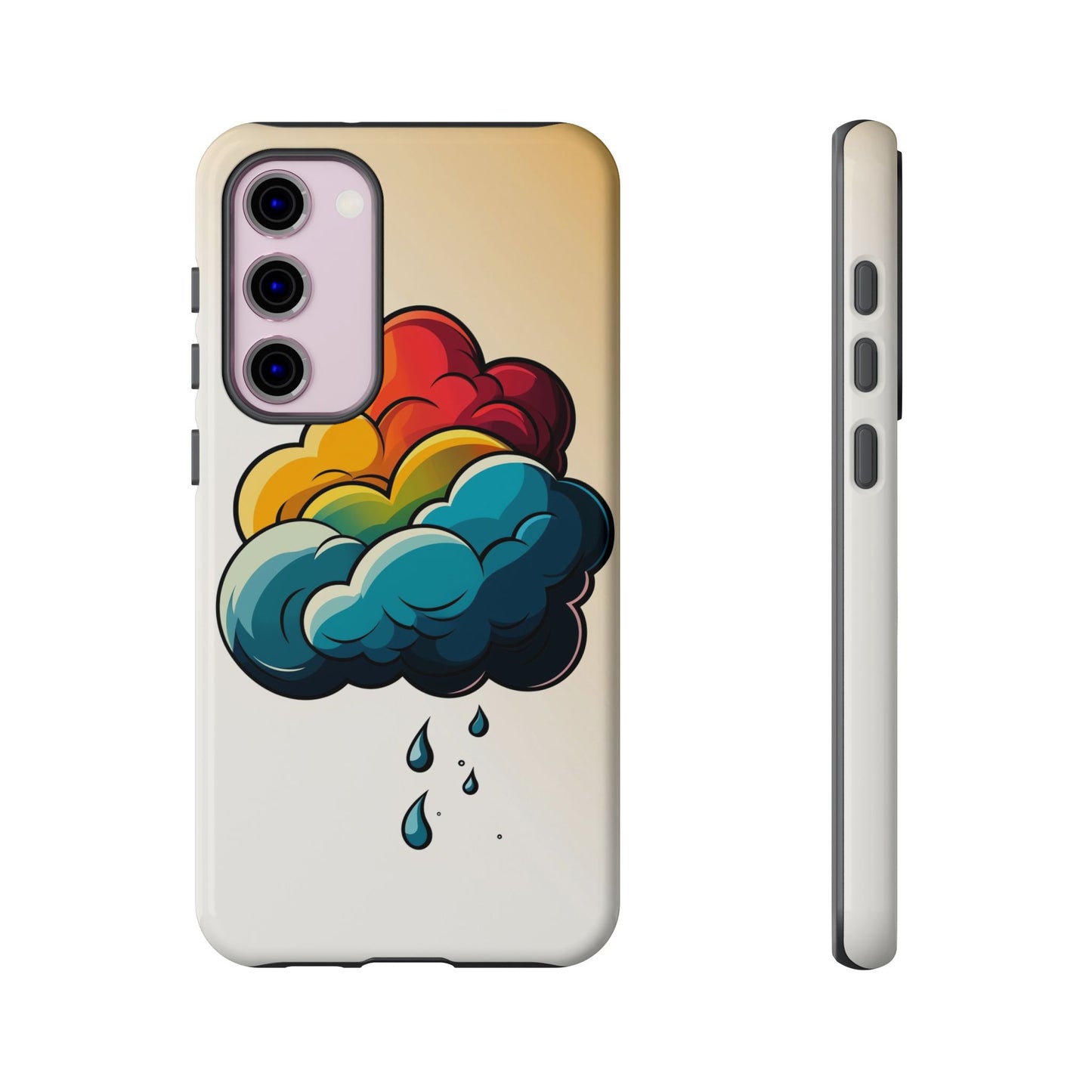 Whimsical Anime Cloud Phone Case for iPhone, Samsung, Google Pixel