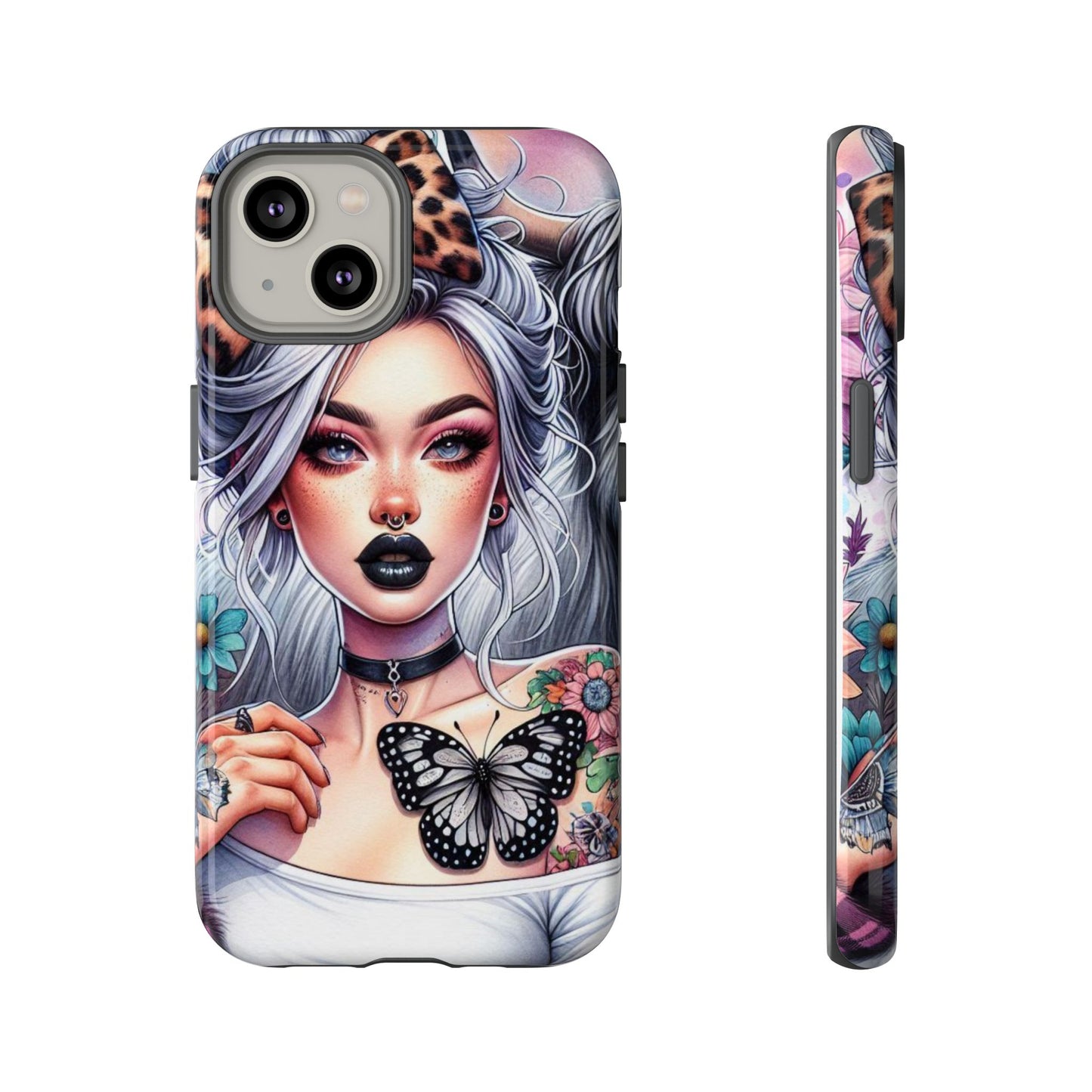 Wild Spirit – Gothic Chic & Nature Fusion Mobile Cover