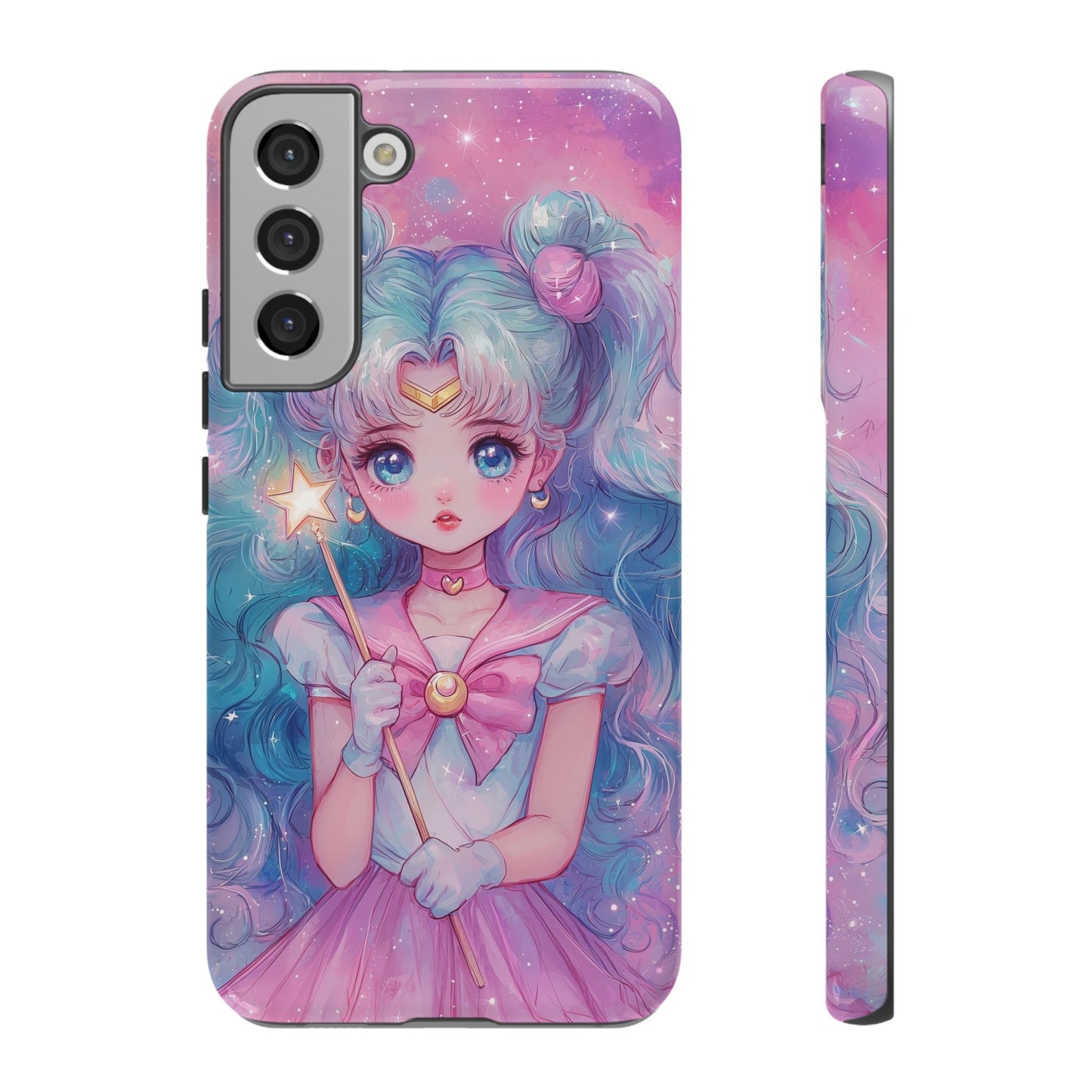 Magical Moon Guardian Anime Phone Case for iPhone, Samsung, Google Pixel