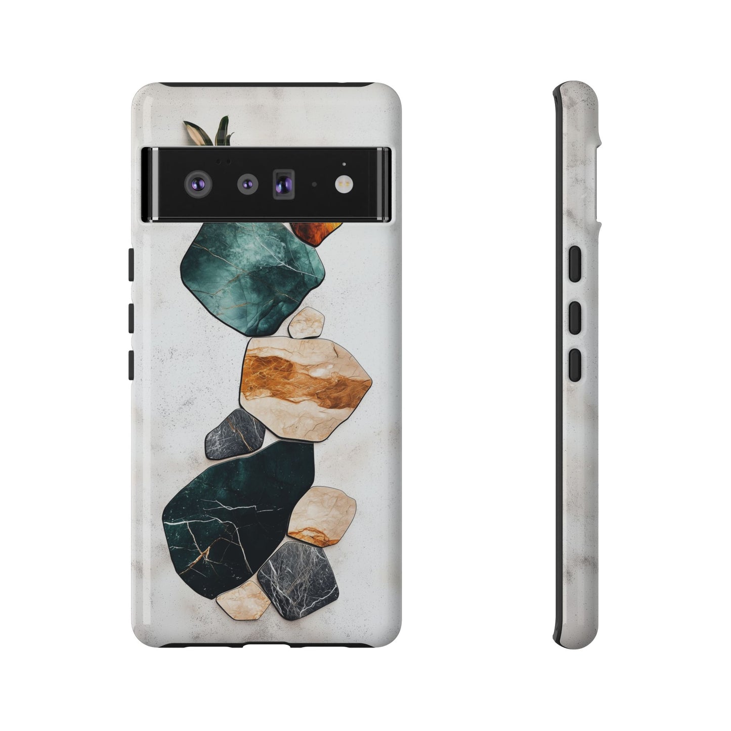 Fragmented Marble Path Phone Case for iPhone, google Pixel & Samsung