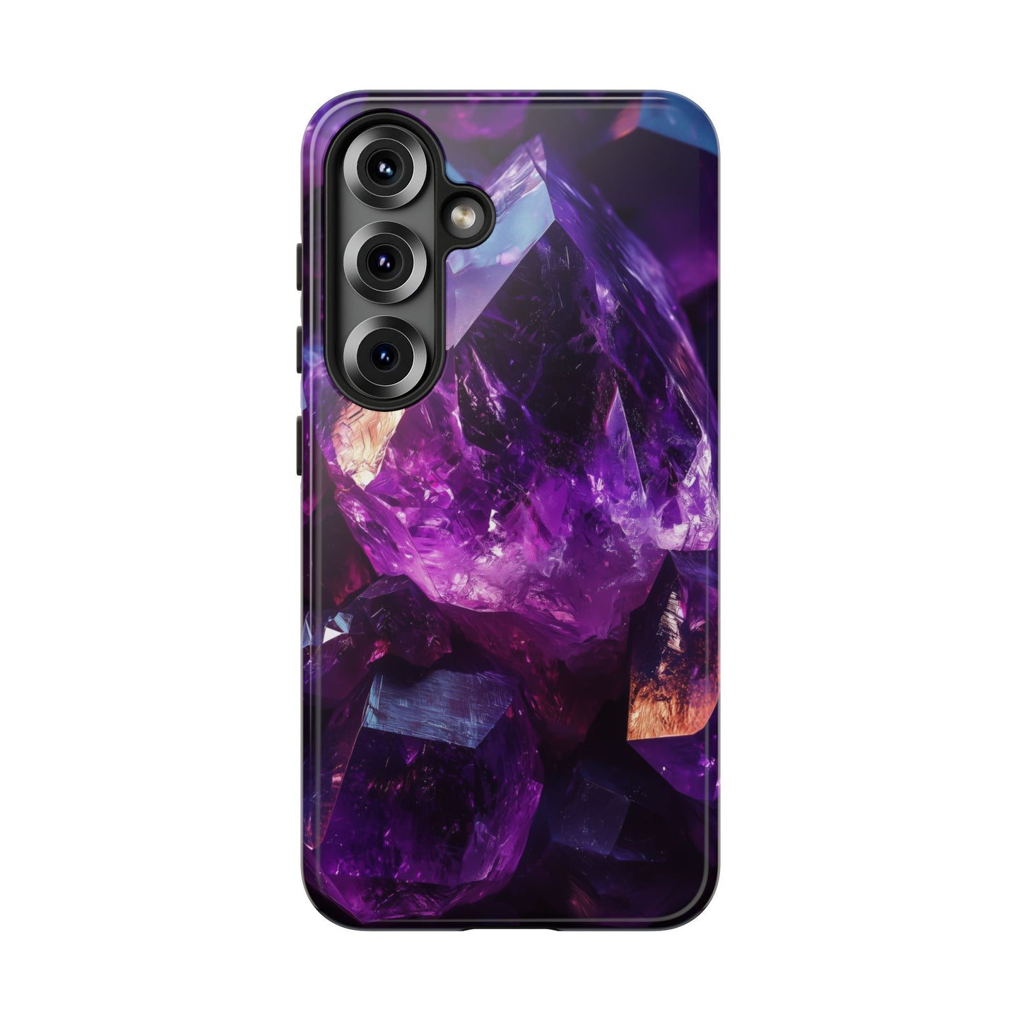 Royal Amethyst Stones Crystals Phone Case for iPhone, Samsung & Google Pixel