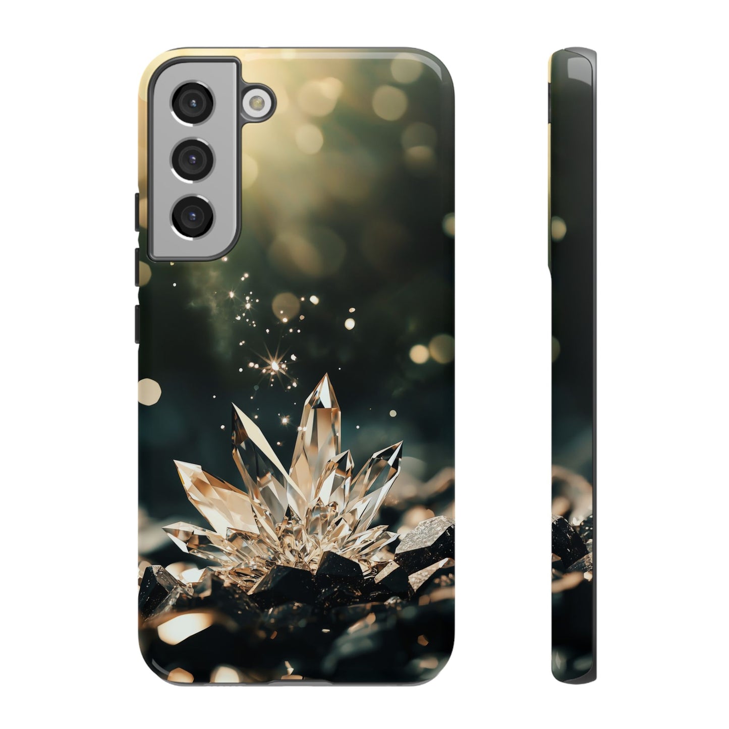 Crystal Stone Sparkle Phone Case – iPhone, Google Pixel, Samsung
