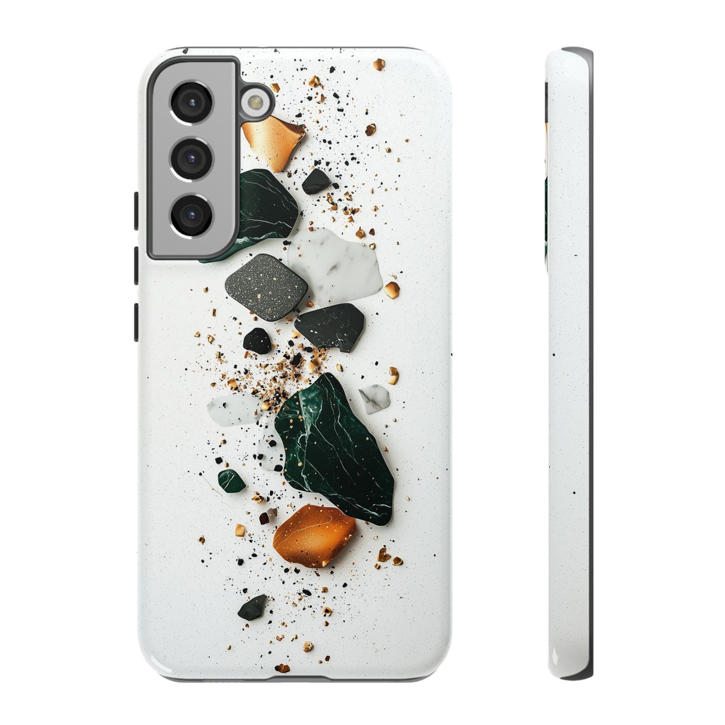 Modern Terrazzo Luxe – Fragment Art Phone Case for iPhone, google Pixel & Samsung
