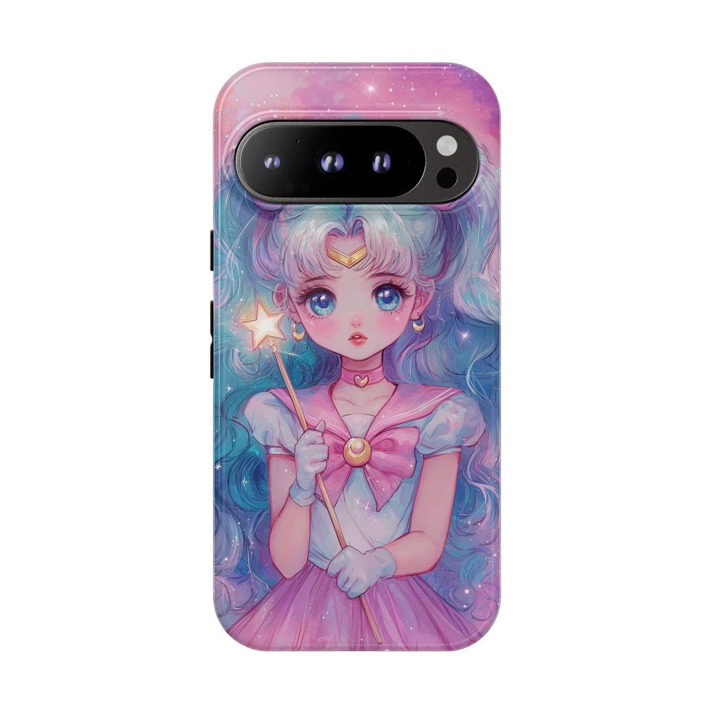 Magical Moon Guardian Anime Phone Case for iPhone, Samsung, Google Pixel