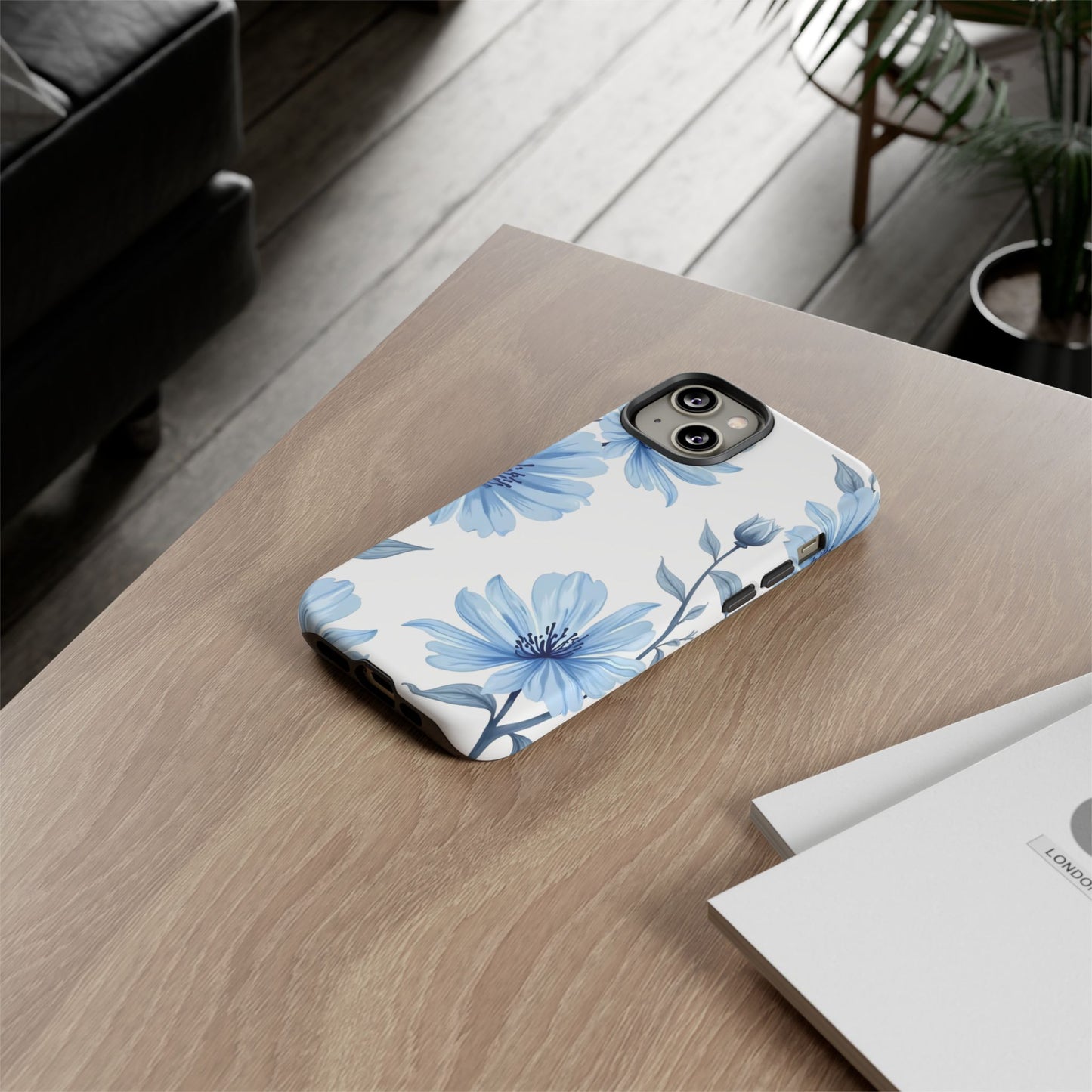 Toile Floral Pattern Phone Case Design, Iphone Case