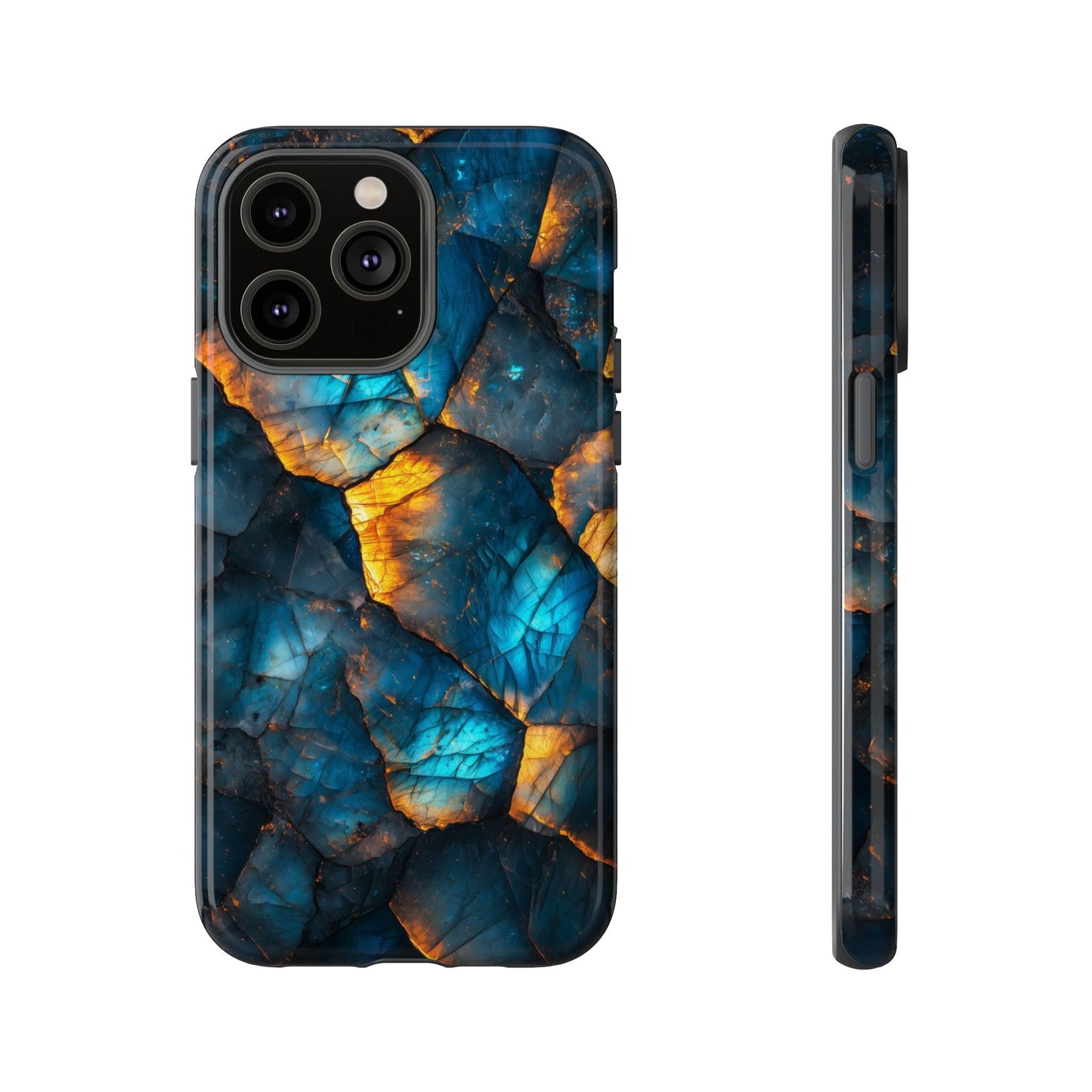 Luminous Midnight Stone Phone Case for iPhone, Samsung & Google Pixel