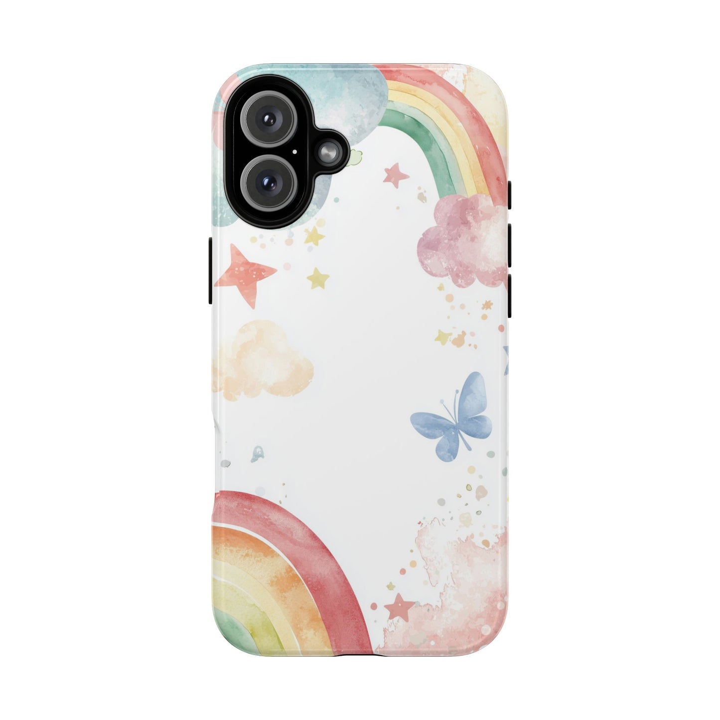 Dreamy Skies & Rainbows Watercolor Phone Case for iPhone, google Pixel & Samsung