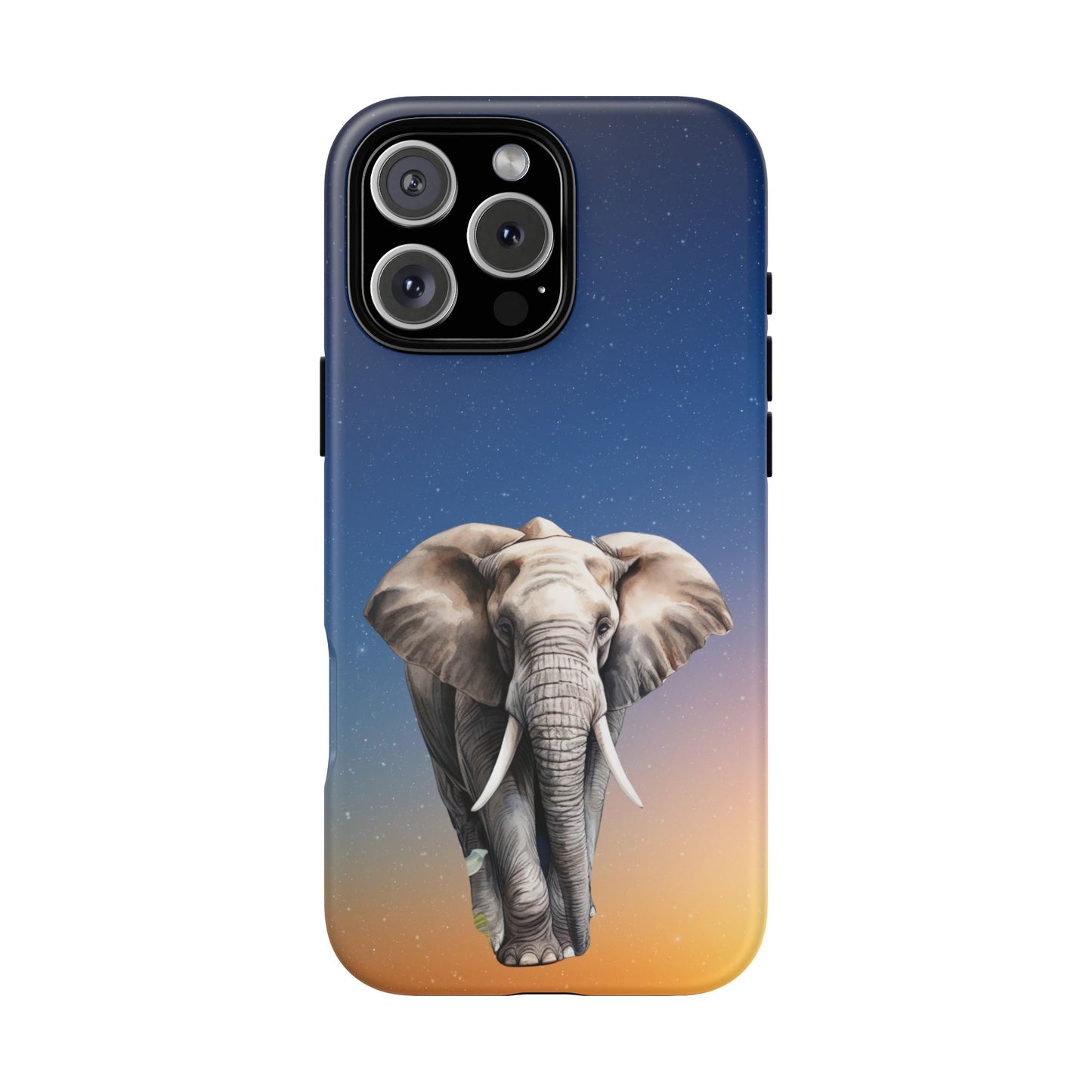 Celestial Elephant Mobile Cover – Dreamy Night Sky Aesthetic