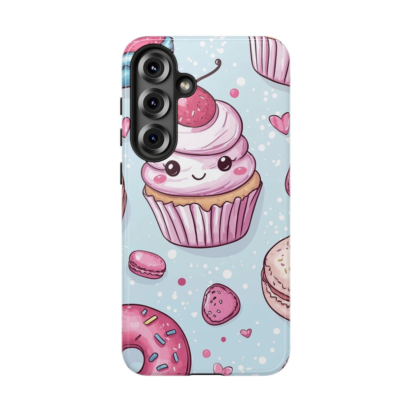 Kawaii Sweets: Adorable Dessert Anime Phone Case for iPhone, Samsung, Google Pixel