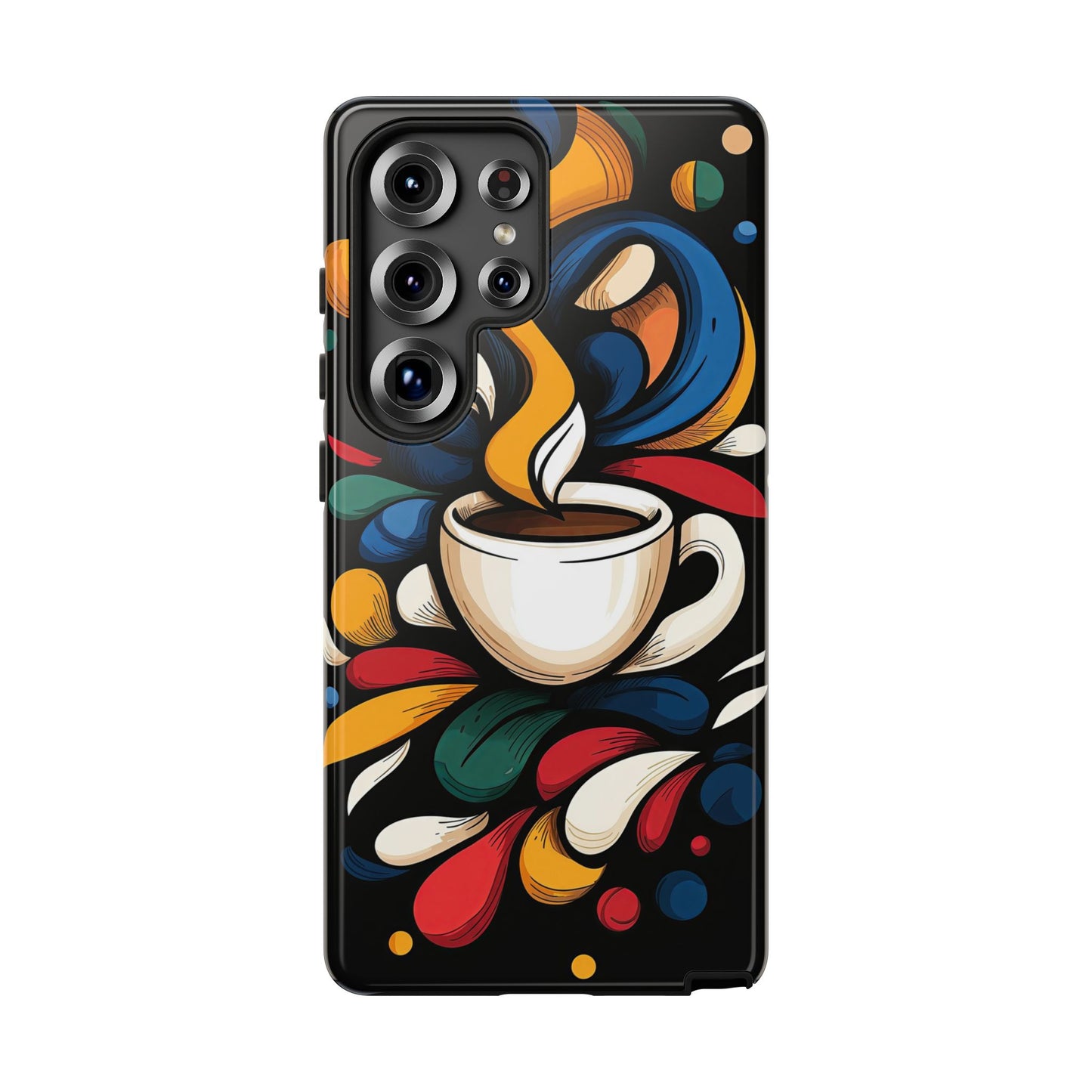Brewed Blooms – Coffee & Color Floral Case for iPhone, Pixel & Samsung
