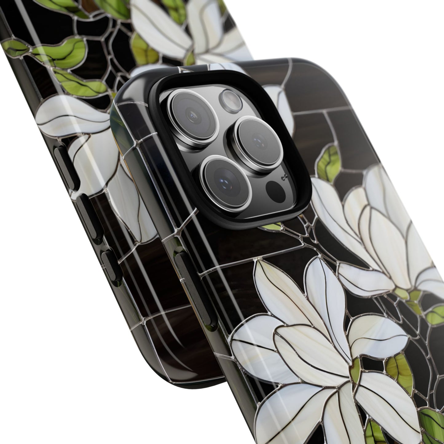 Stained Glass Floral Phone Case