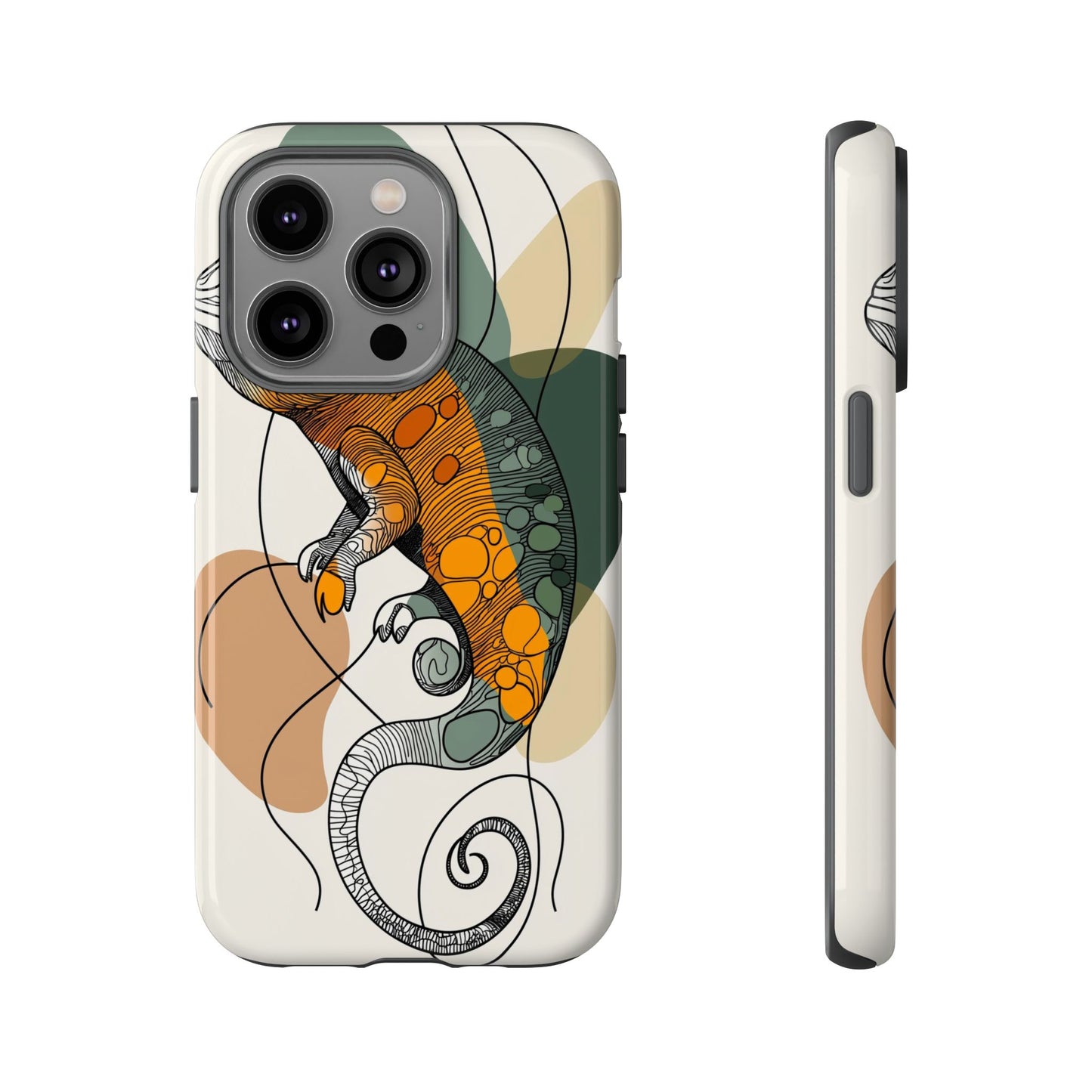 Chameleon Flow: The Art of Adaptation Phone Case for iPhone, Samsung & Pixel
