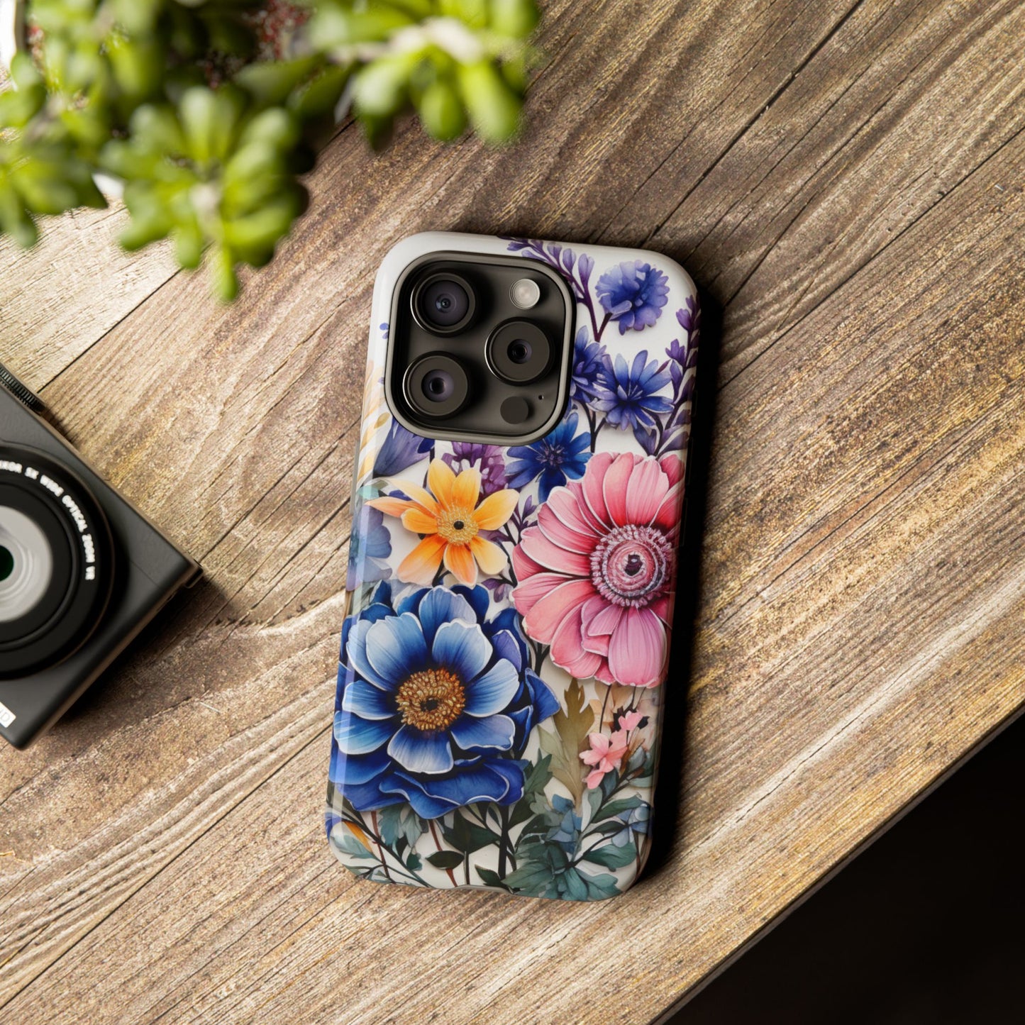 Elegant Floral Bouquet Mobile Case – Vibrant Botanical Art