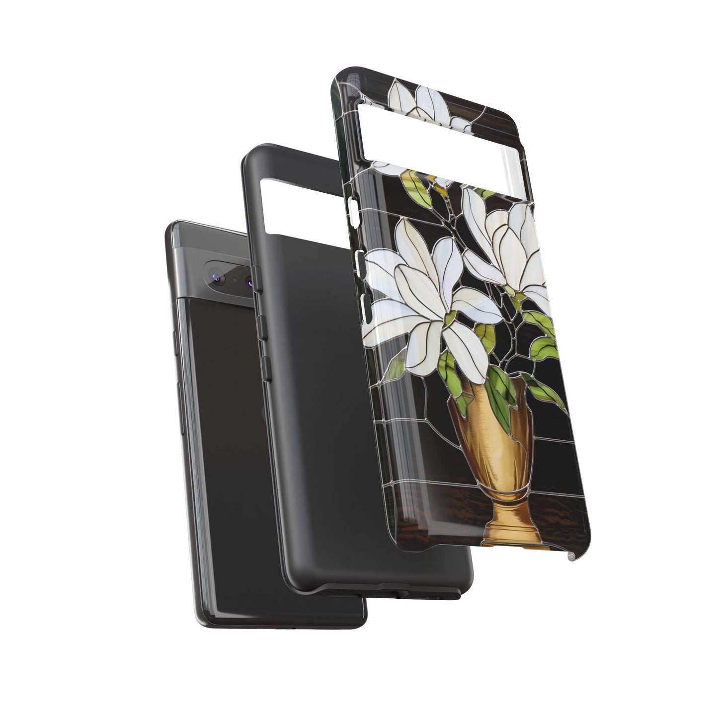 Stained Glass Floral Phone Case