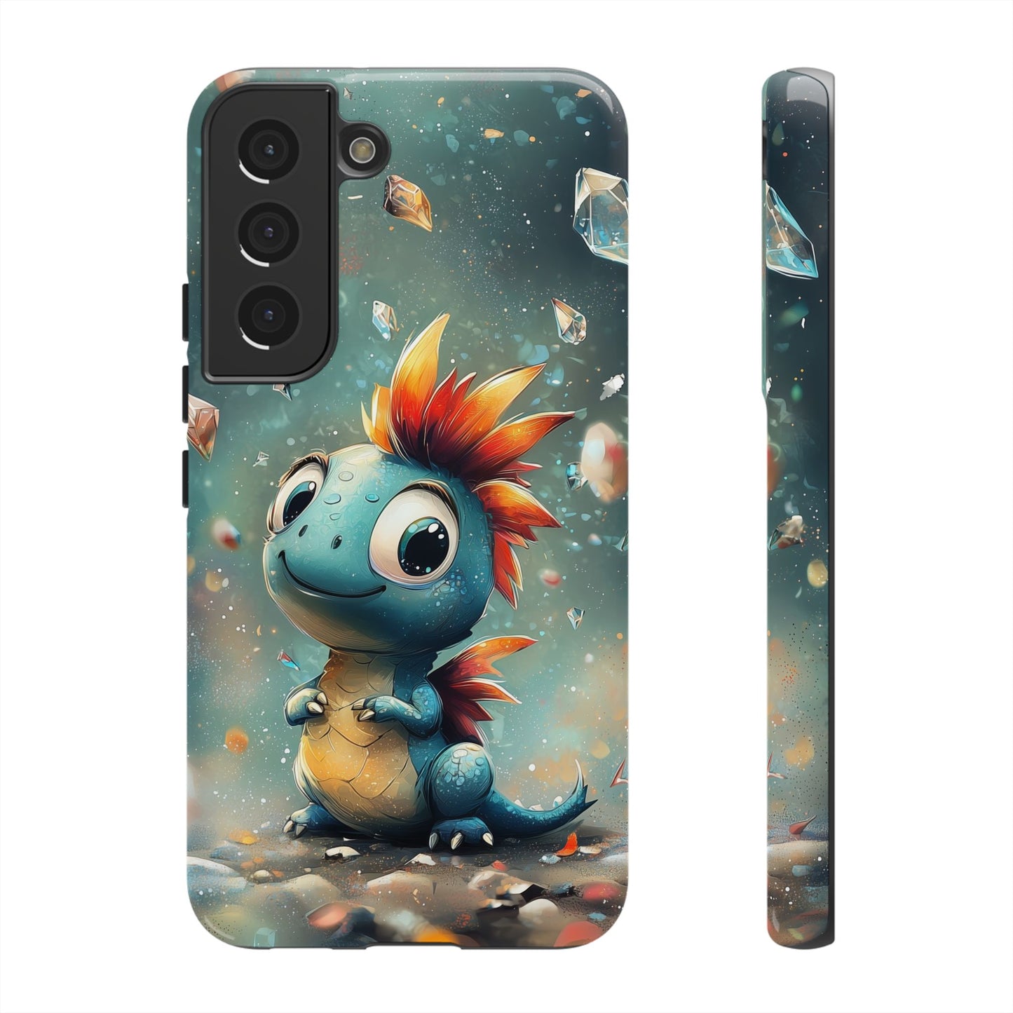 Crystal Hatchling β Enchanted Baby Dragon Phone Case for iPhone, Samsung, Google Pixel