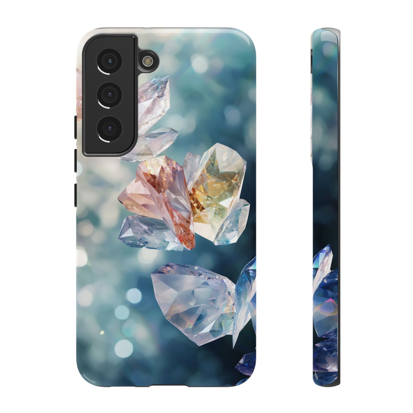 Crystal Butterfly Stones Phone Case for iPhone, Samsung & Google Pixel