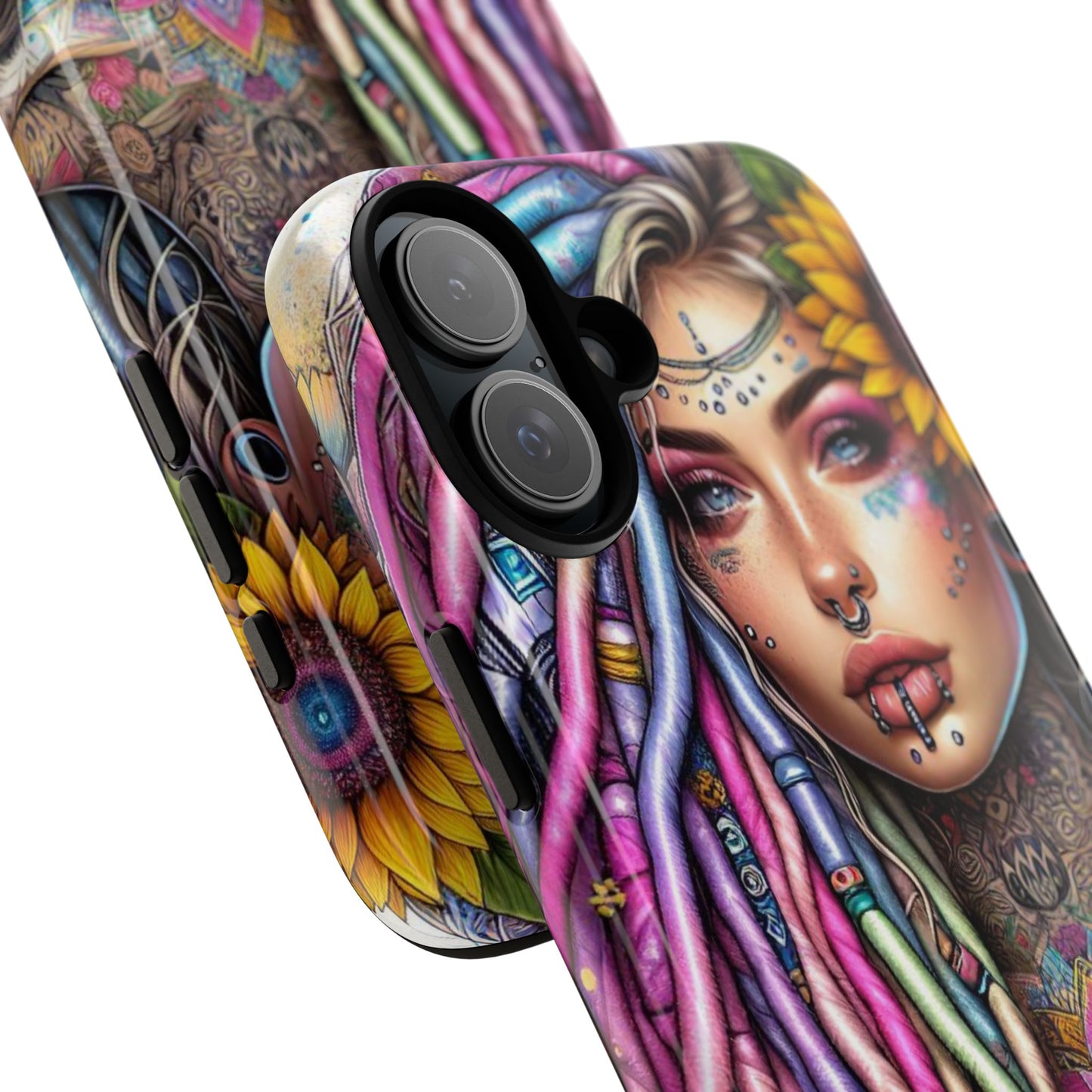 Boho Mandala Goddess – Ethereal Tattoo Art Mobile Cover