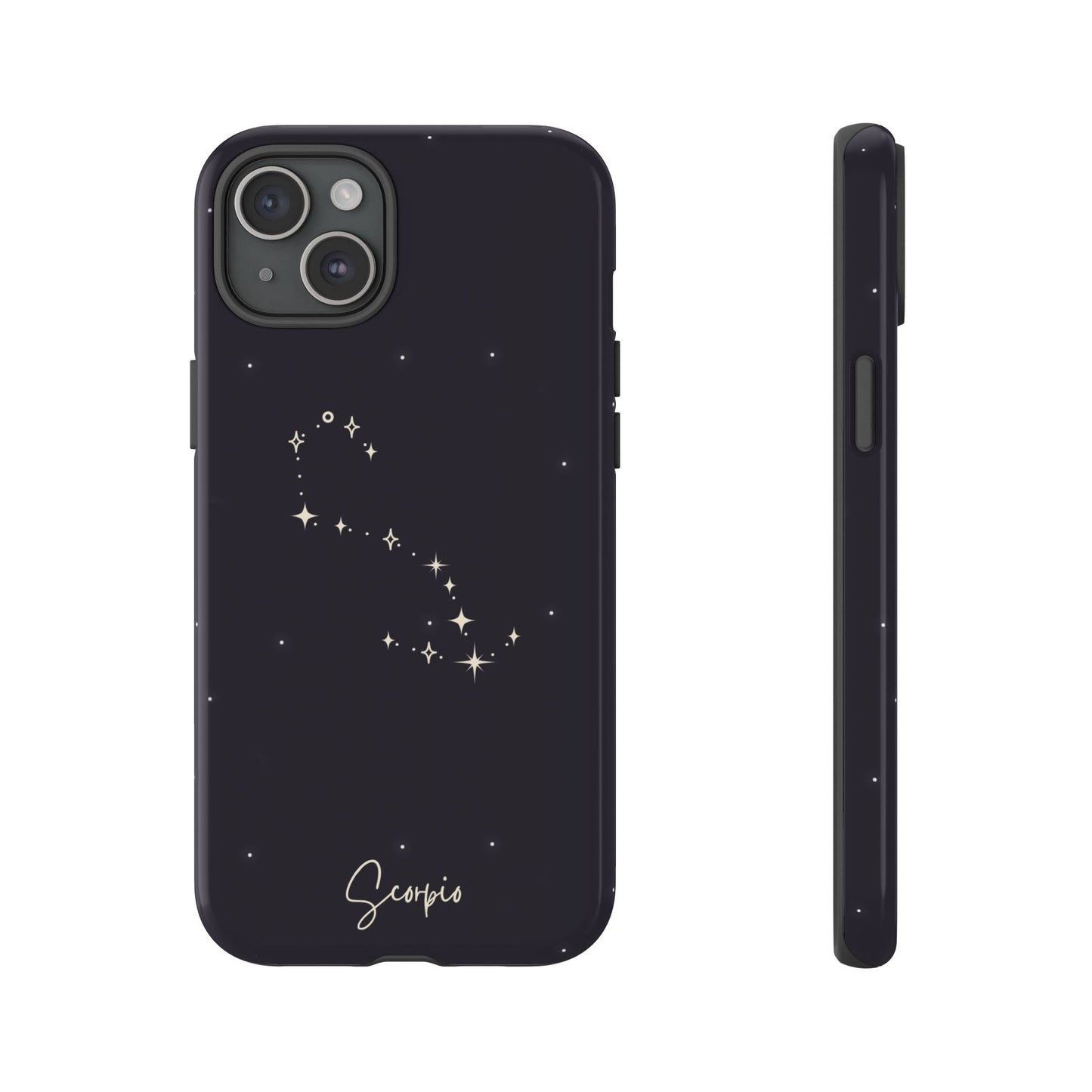 Scorpio Zodiac Night Sky Case – Mysterious Star Pattern – Cosmic Style for iPhone, Samsung & Google Pixel