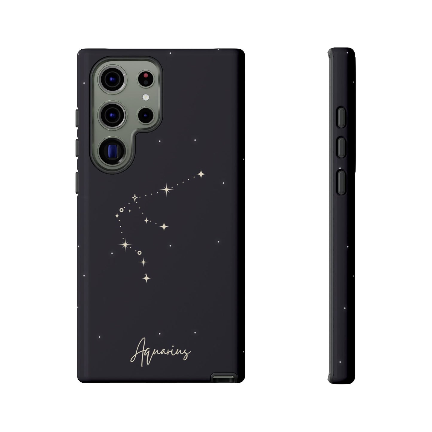 Aquarius Star Map Phone Case – Futuristic & Celestial Design – Cosmic Aesthetic for iPhone, Samsung & Google Pixel
