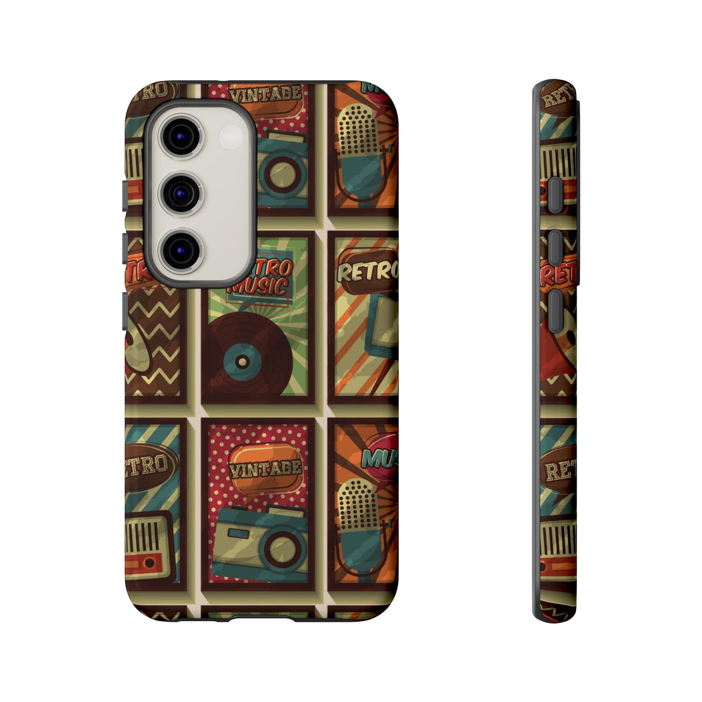 Retro Vintage Poster Phone Case β Aesthetic Nostalgic Design for iPhone, Samsung & Google Pixel