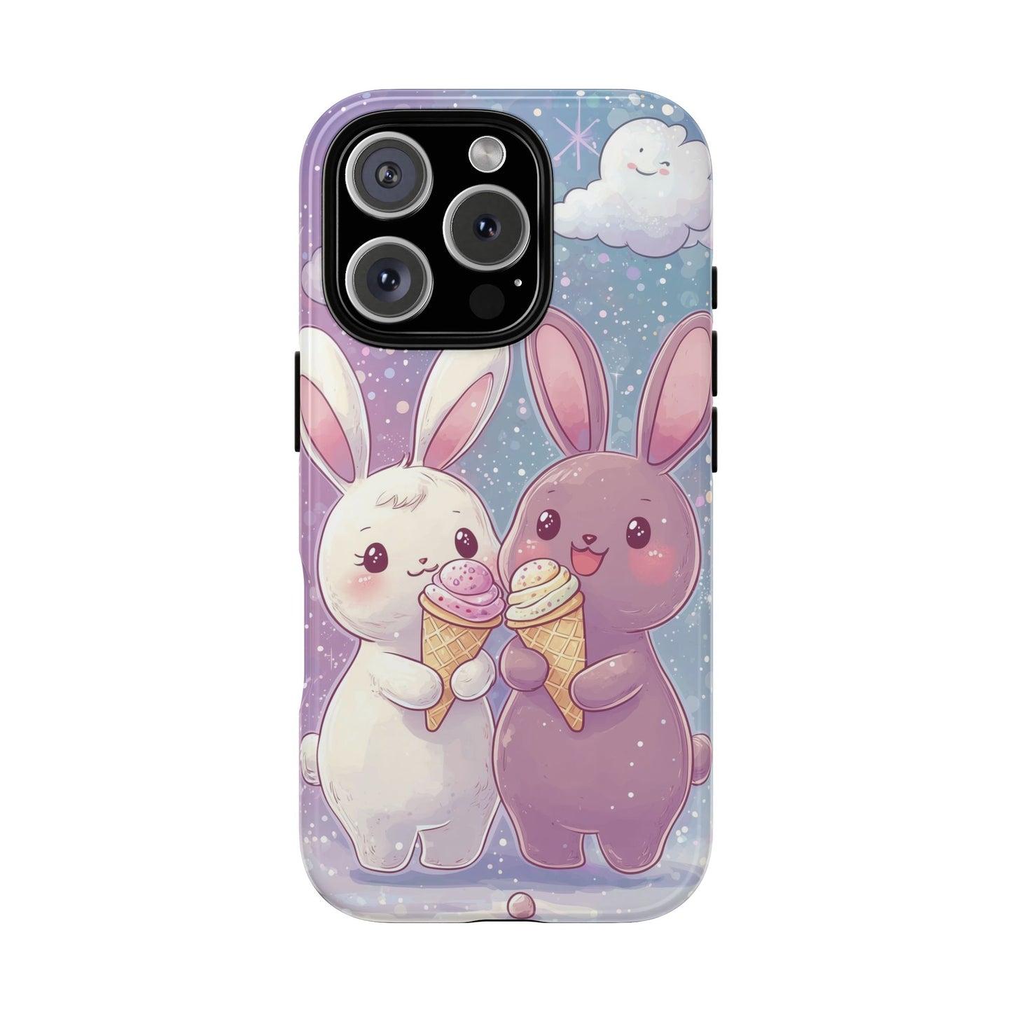 Bunny Bliss β Kawaii Anime Phone Case for iPhone, Samsung, Google Pixel