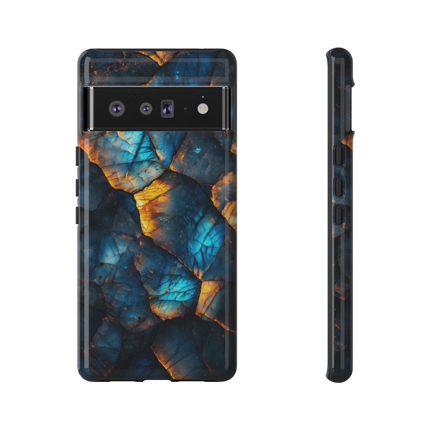 Luminous Midnight Stone Phone Case for iPhone, Samsung & Google Pixel