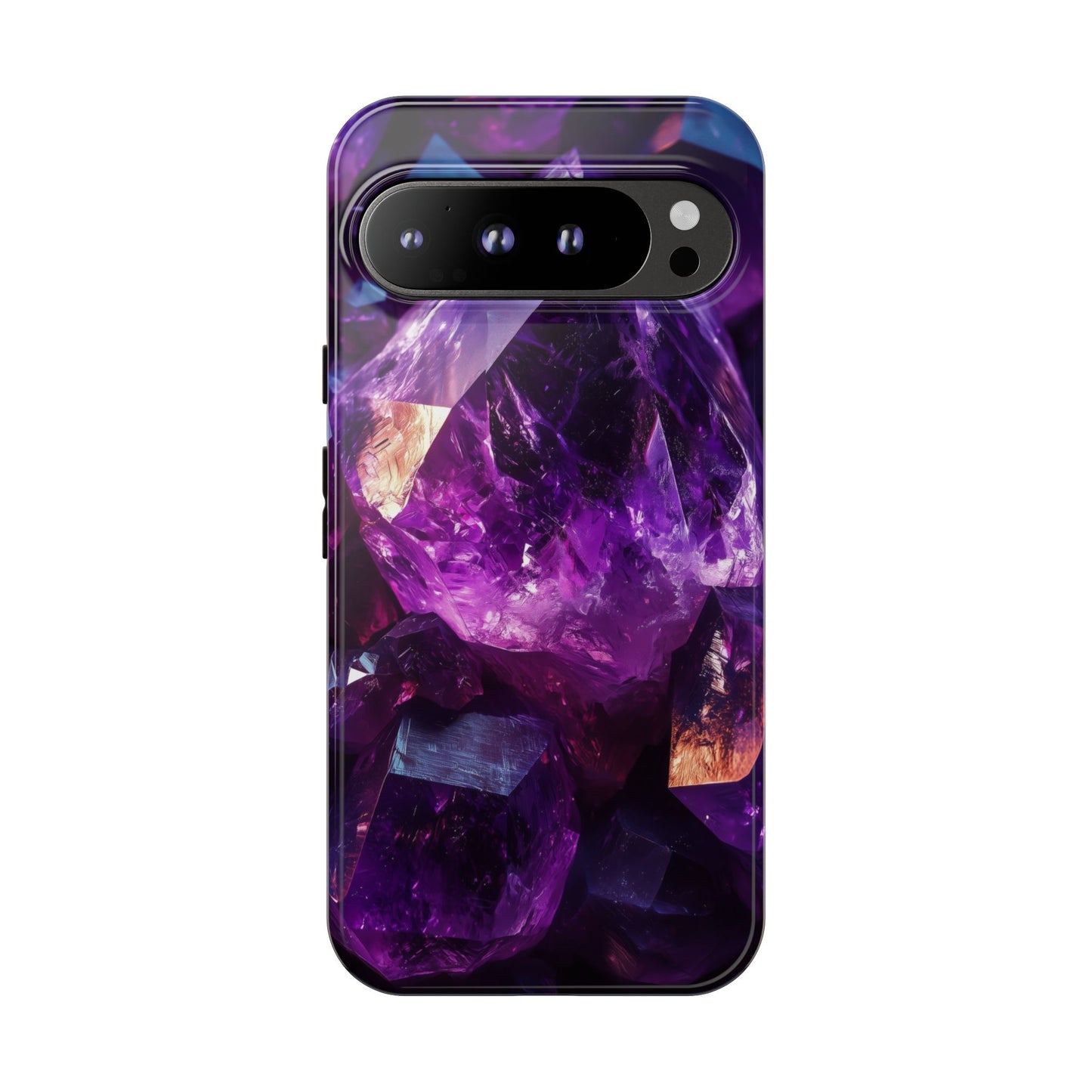 Royal Amethyst Stones Crystals Phone Case for iPhone, Samsung & Google Pixel
