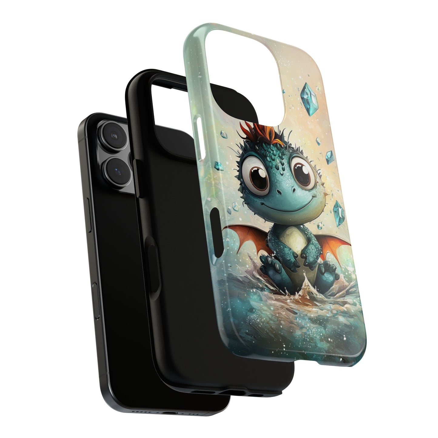 Mystic Baby Dragon - Fantasy Anime Phone Case for iPhone, Samsung, Google Pixel