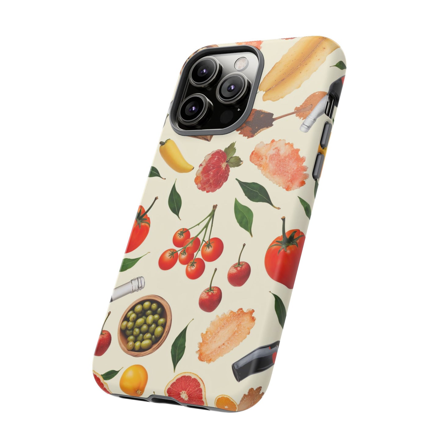 Fresh Fruits & Veggies Pattern Phone Case