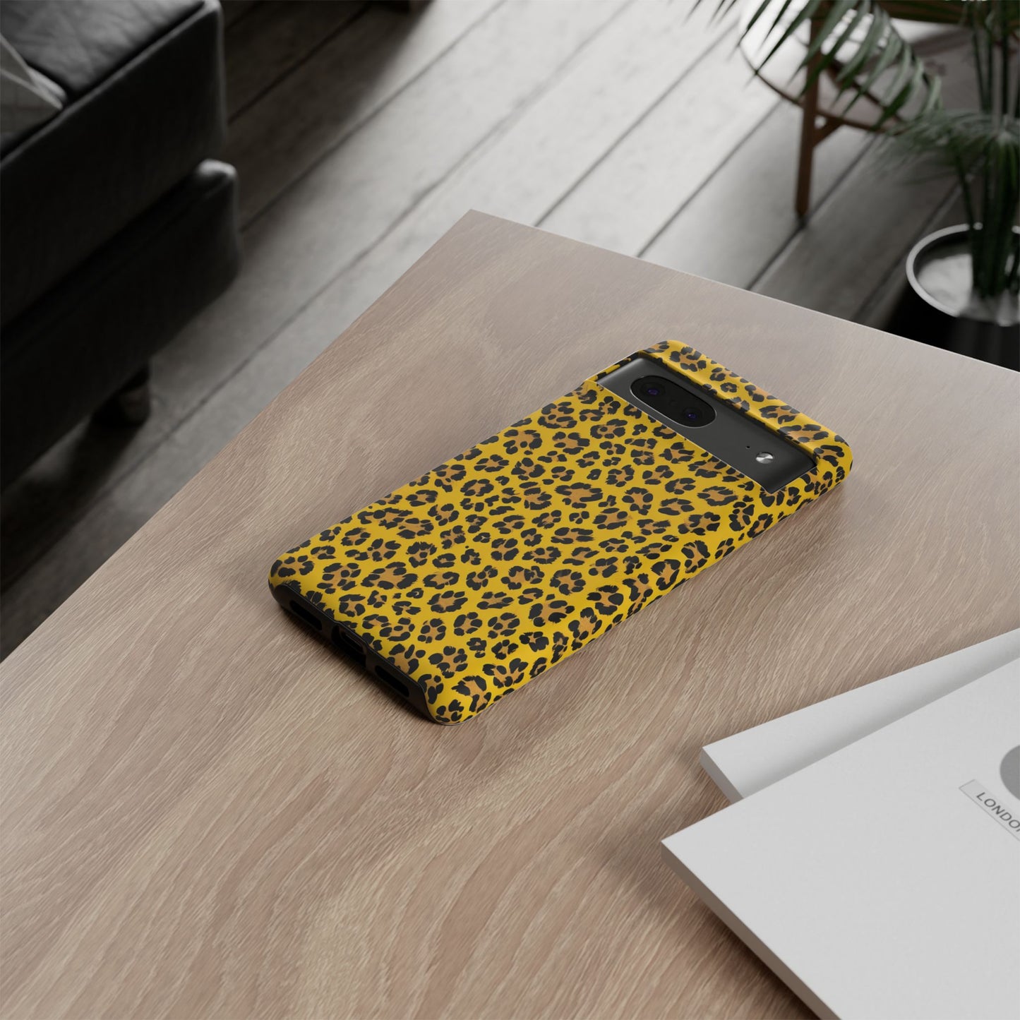 Leopard Texture Printed Back Cover Case phone