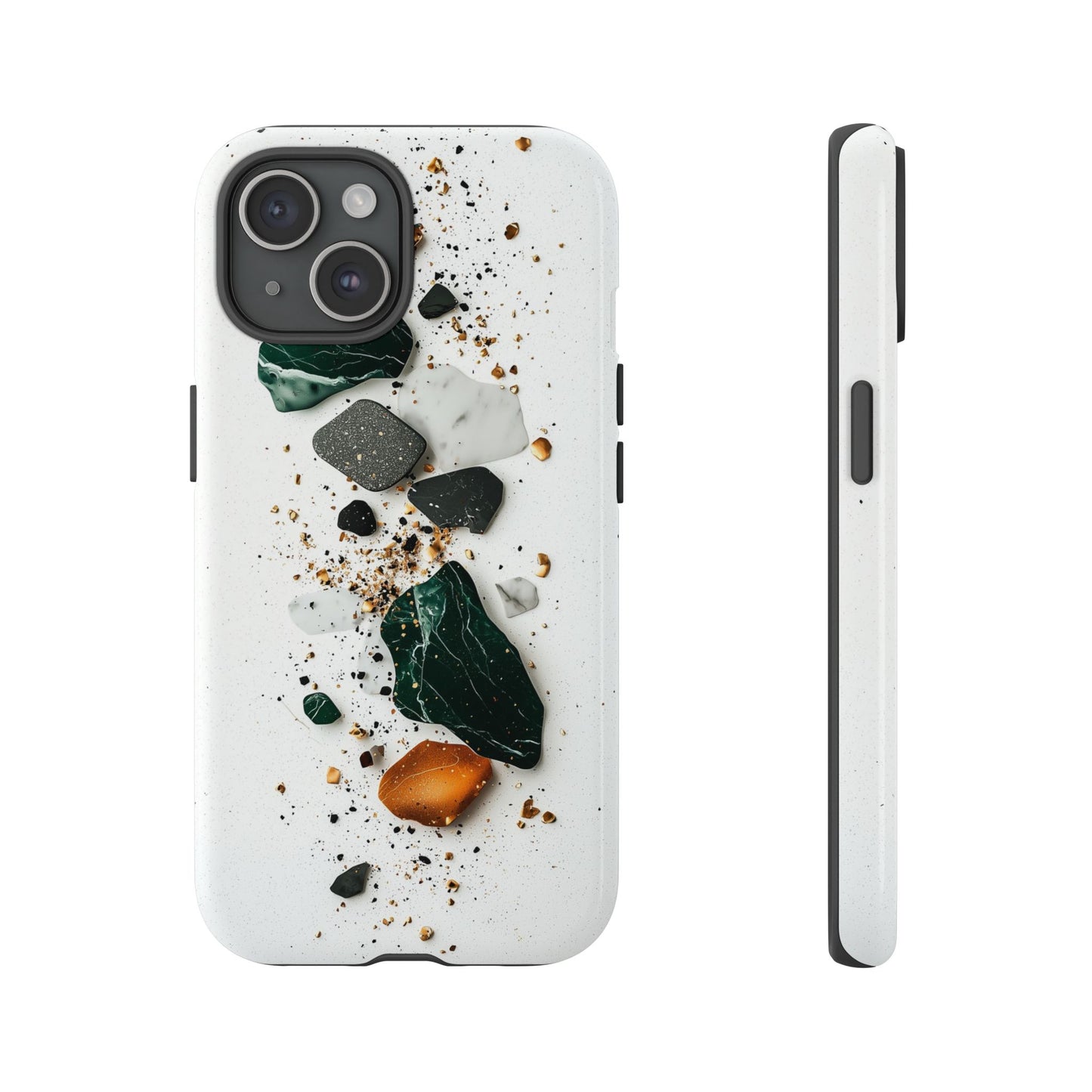 Modern Terrazzo Luxe – Fragment Art Phone Case for iPhone, google Pixel & Samsung