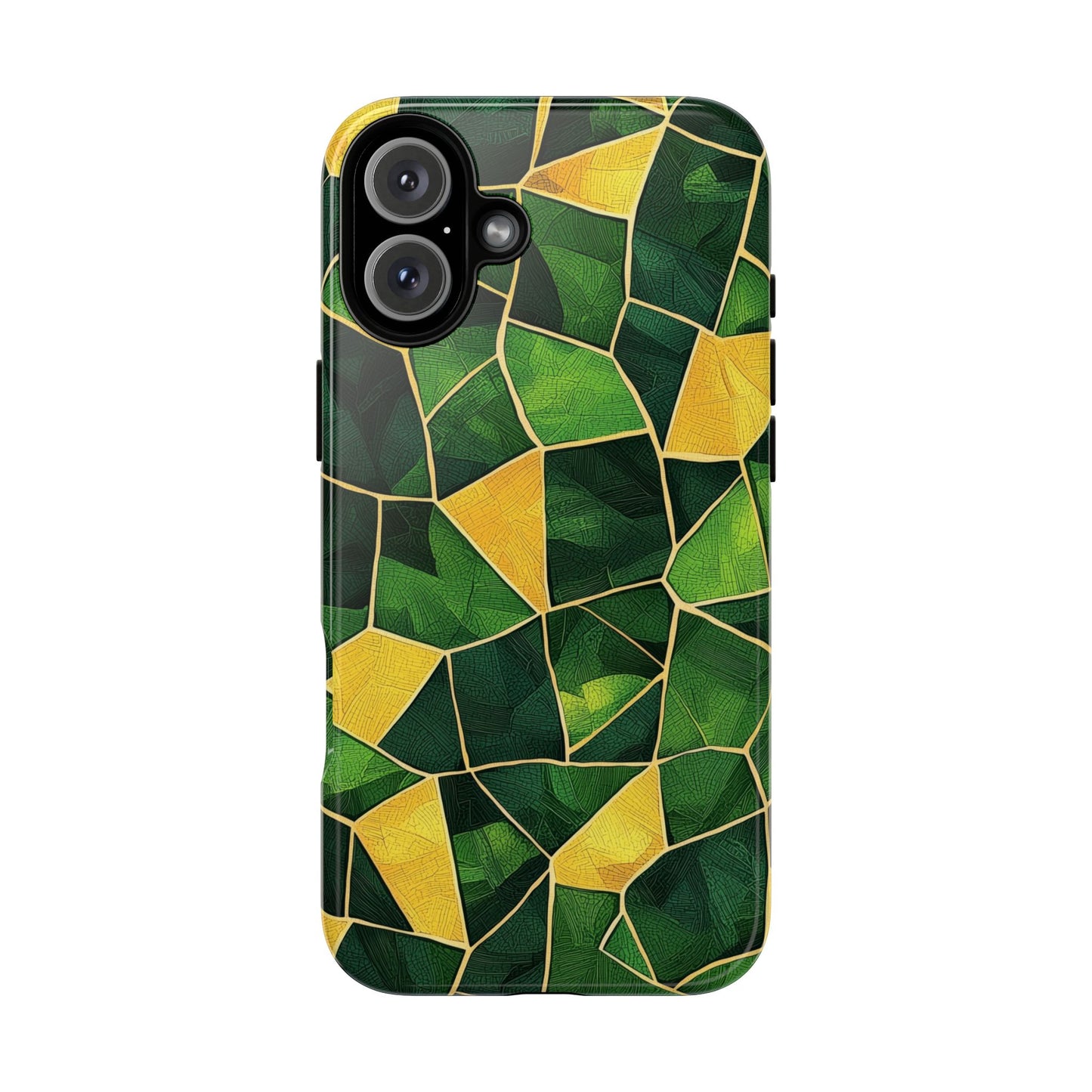 Intricate Turtle Shell Mosaic Phone Case for iPhone, Samsung & Google Pixel