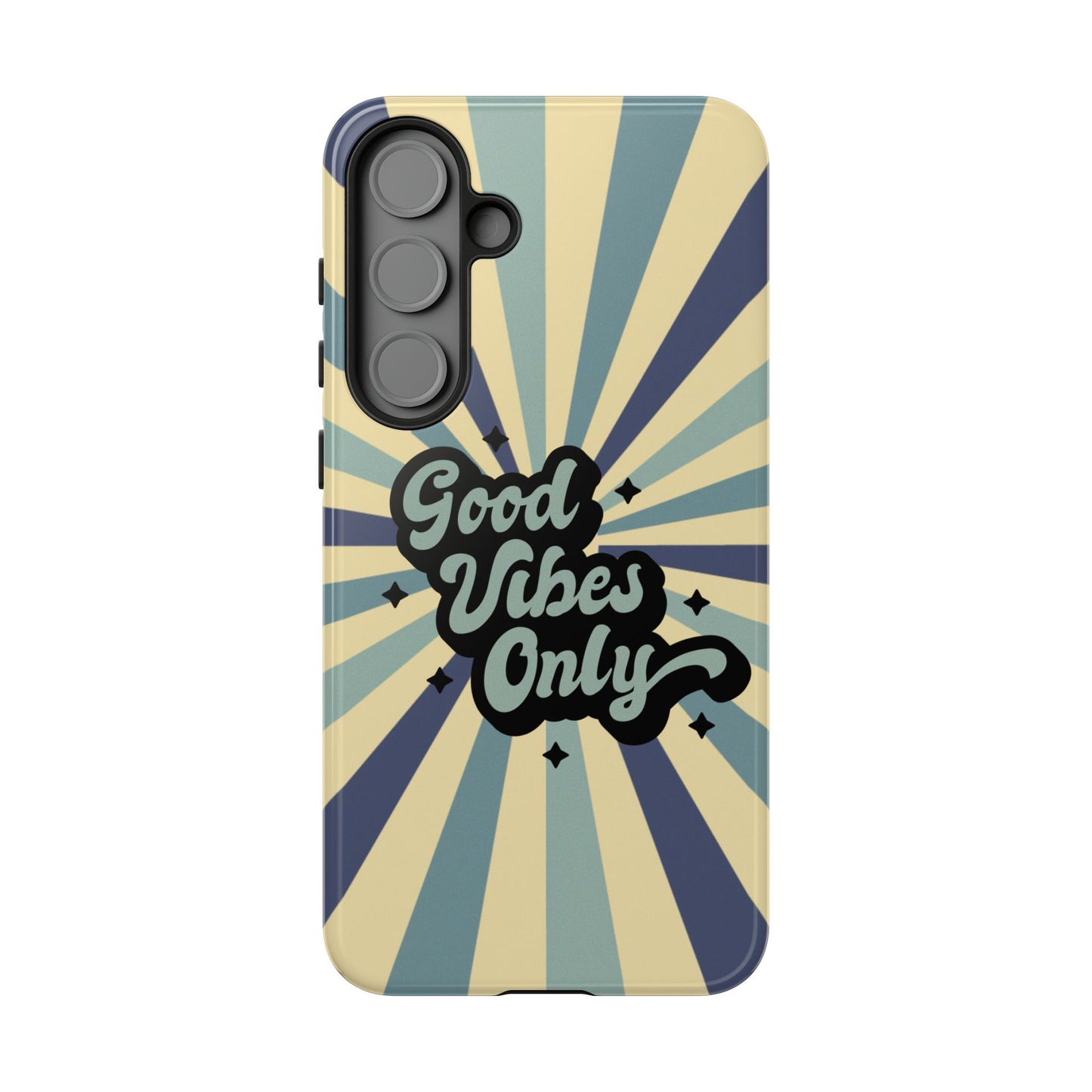 Retro "Good Vibes Only" Phone Case β Vintage Aesthetic for iPhone, Samsung & Google Pixel