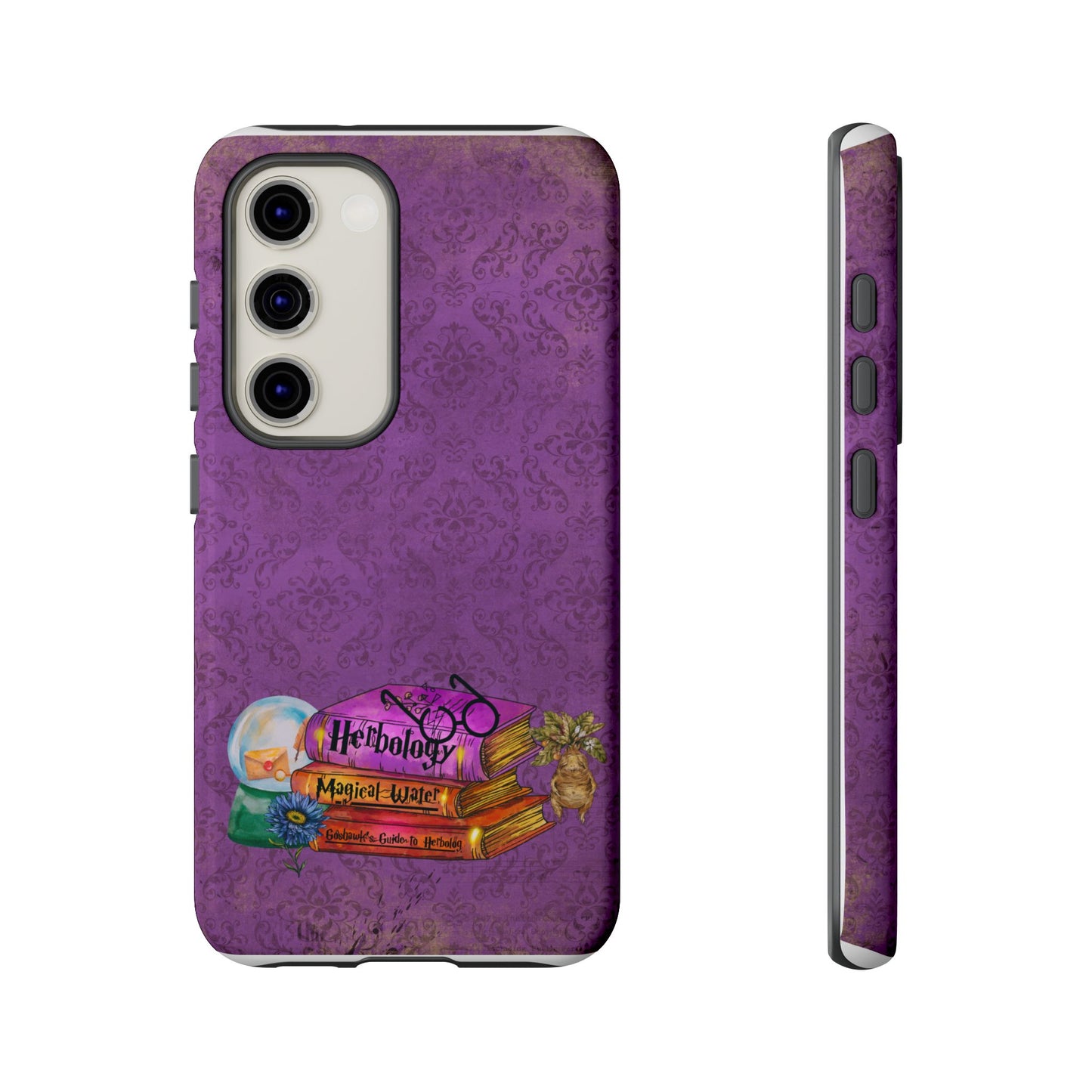 Herbology, Magical Water Witchy Phone Case for iPhone, Samsung & Google Pixel, Books Lover Gift