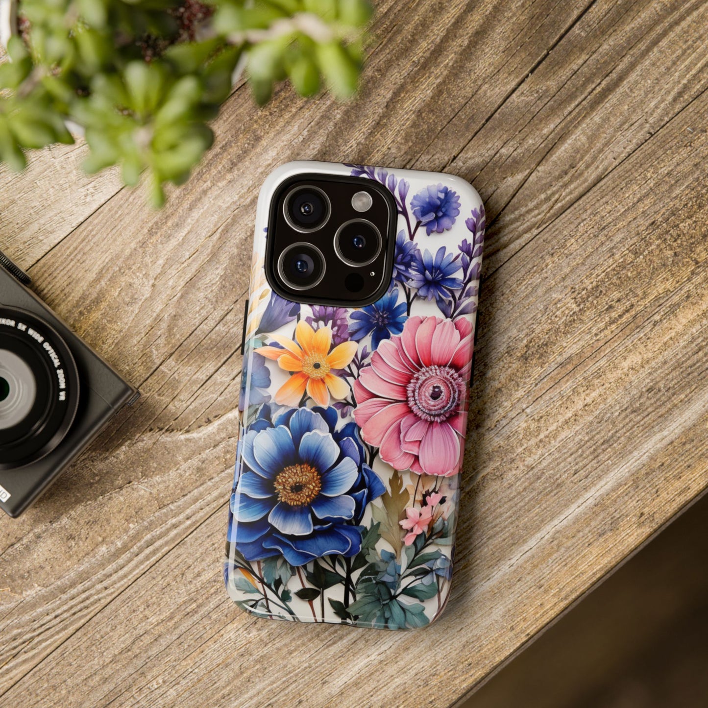 Elegant Floral Bouquet Mobile Case – Vibrant Botanical Art