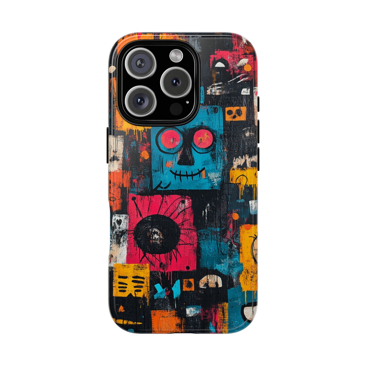 Jean-Michel Basquiat Art Phone Case – Modern Aesthetic Cover - iPhone, Samsung & Google Pixel Cover - Artistic Painting Case, Art Lover Gift