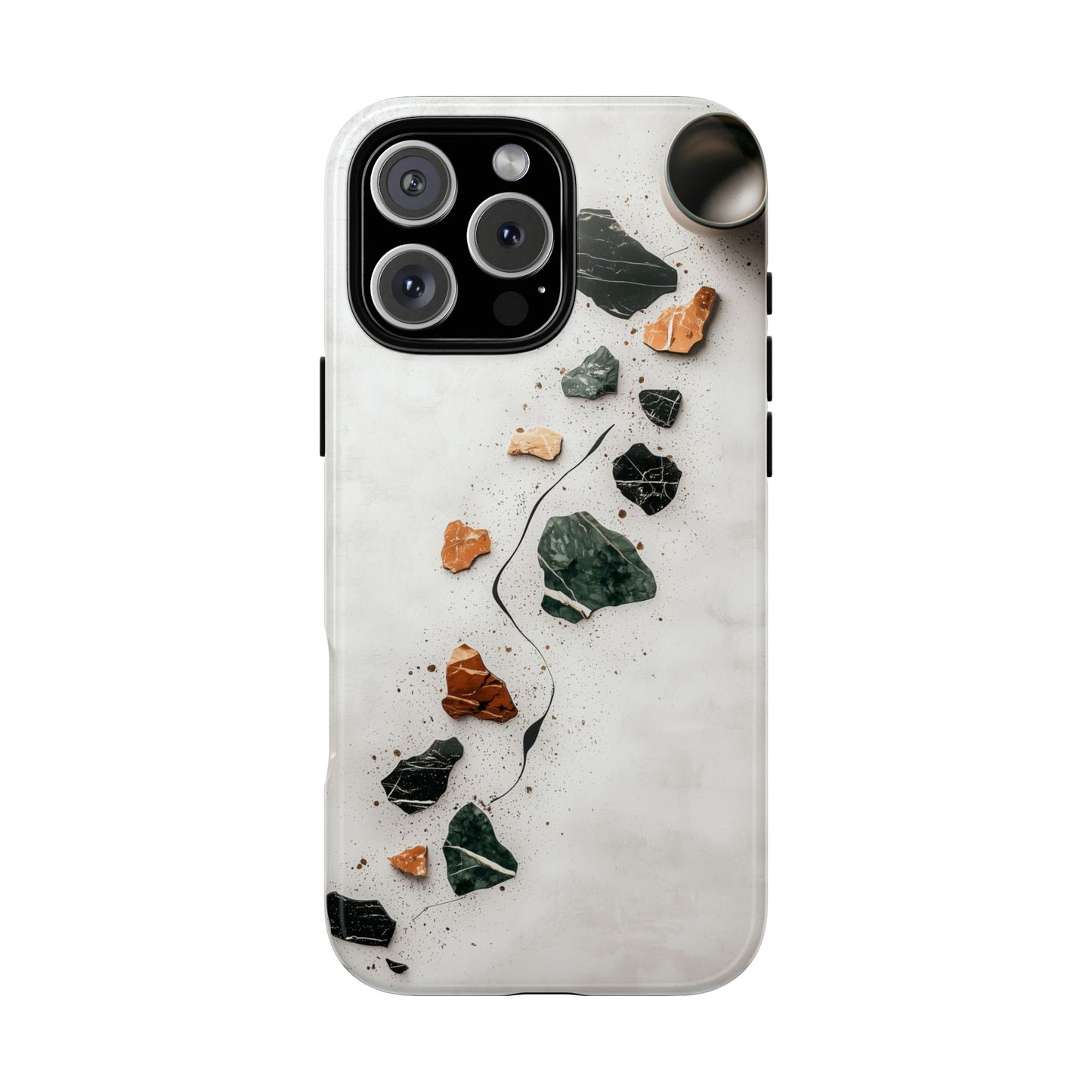 Minimalist Terrazzo Flow Phone Case for iPhone, google Pixel & Samsung