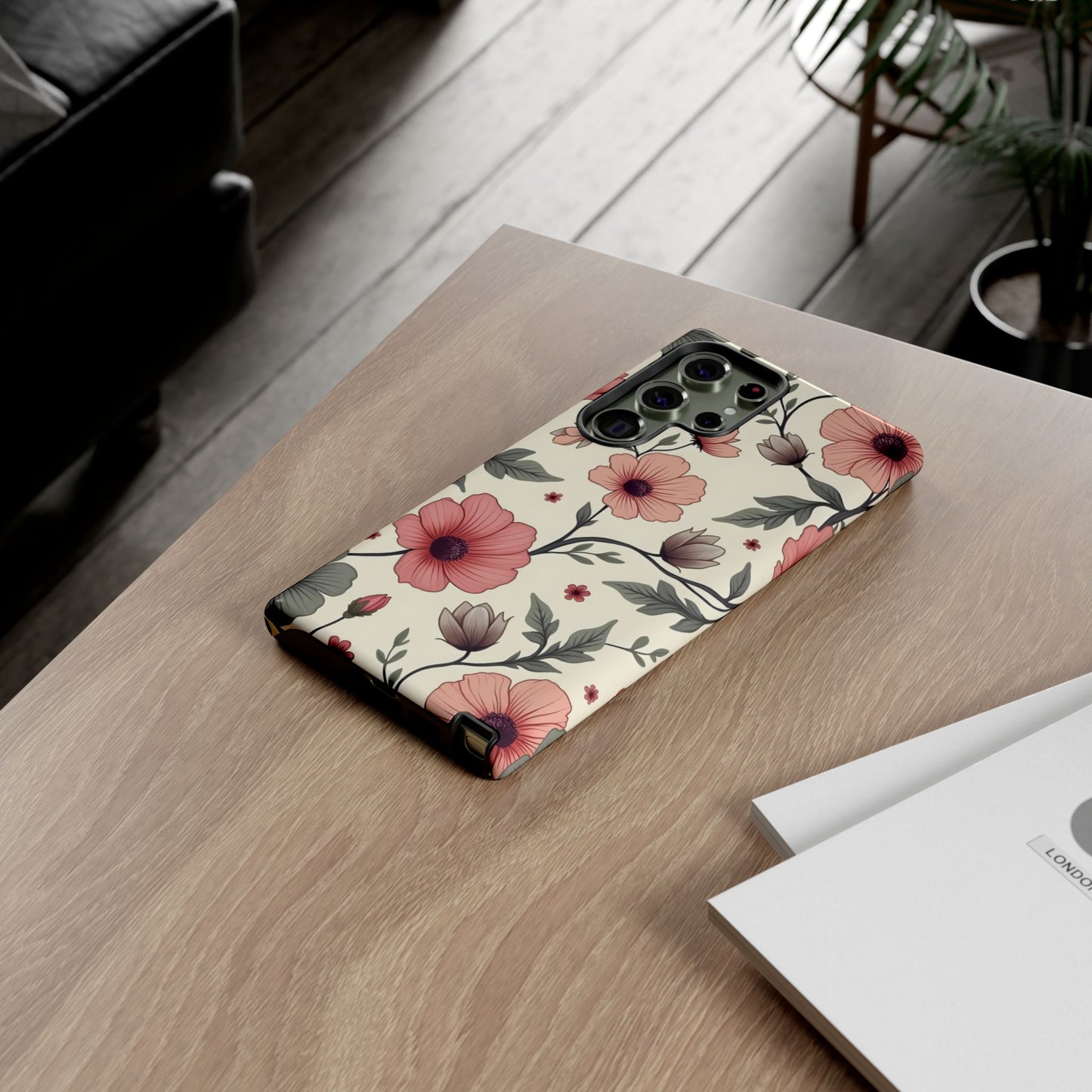 Floral Iphone Case, Botanical Pattern Design