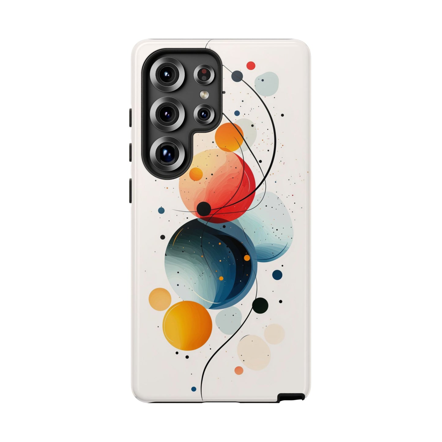 Orbital Drift – Cosmic Flow Abstract Phone Case for iPhone, Samsung & Pixel