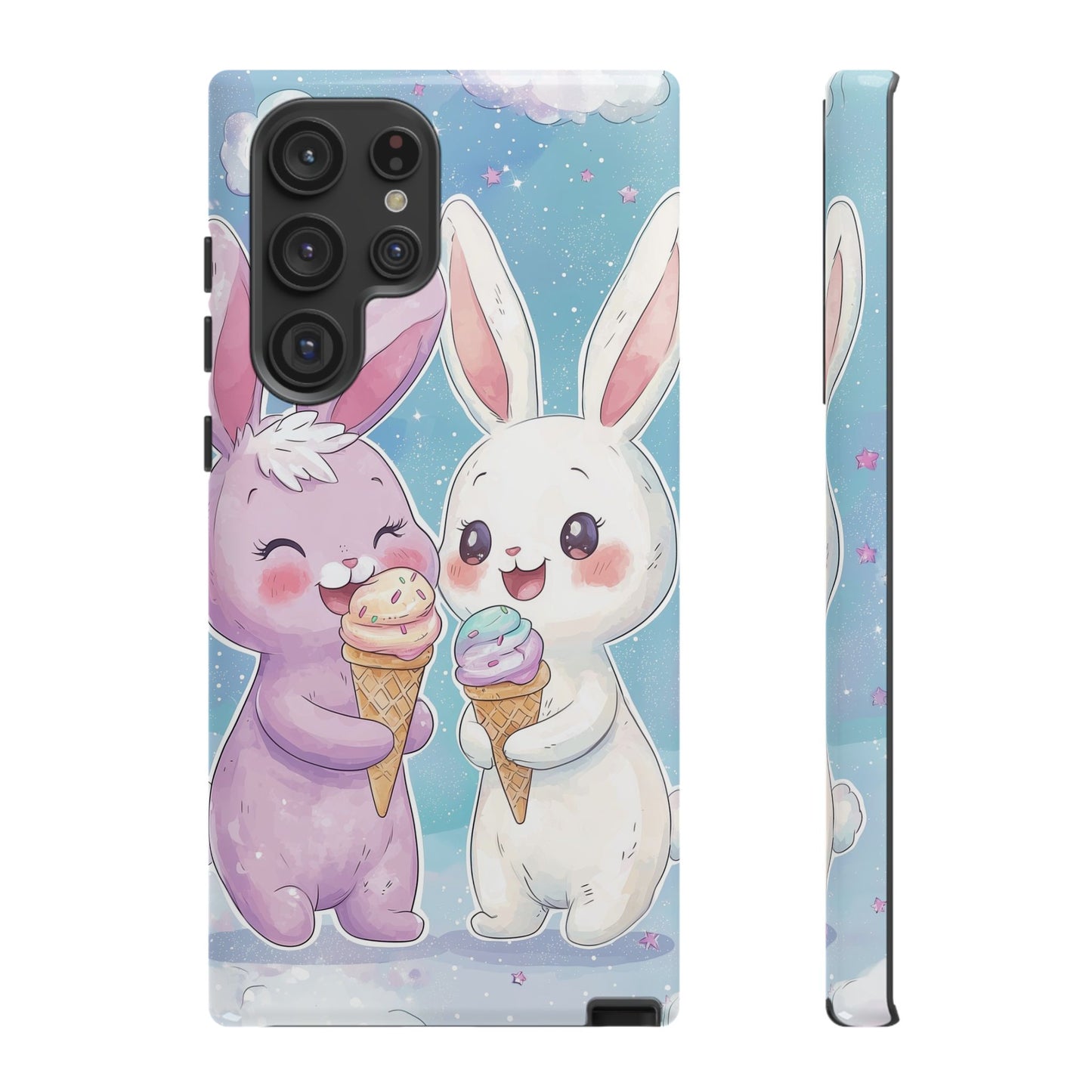 Sweet Bunny Bliss - Kawaii Anime Phone Case for iPhone, Samsung, Google Pixel