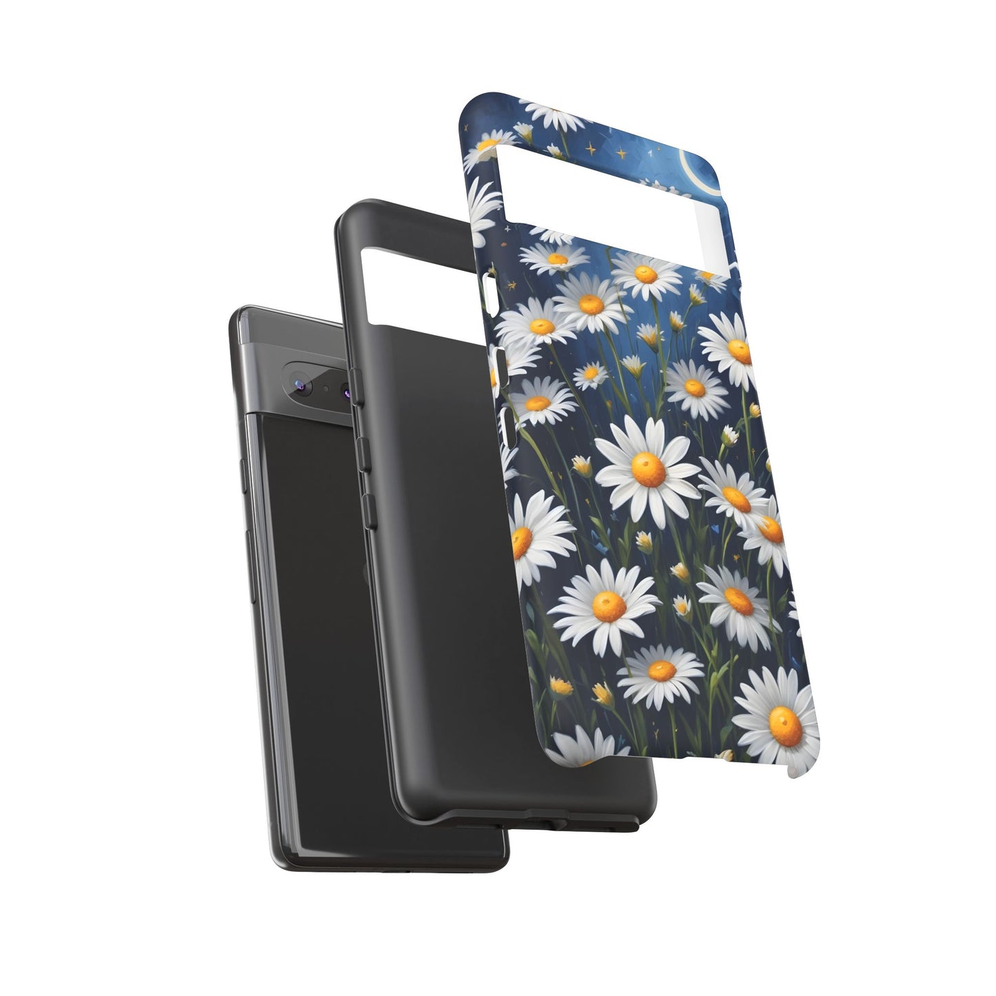 Witchy Daisy Flowers Phone Case Vintage Botanical Cover
