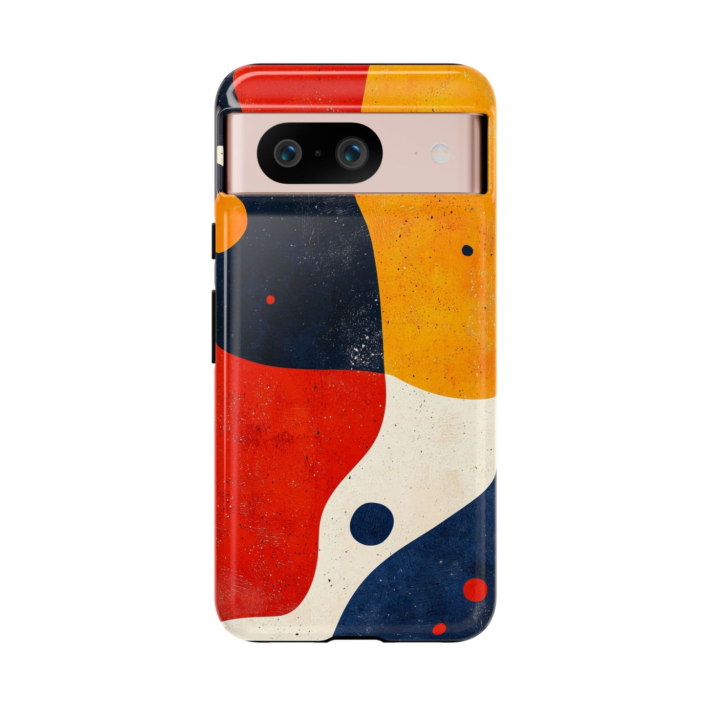 Solar Flow – Retro Wave Abstract Phone Case for iPhone, Samsung & Pixel