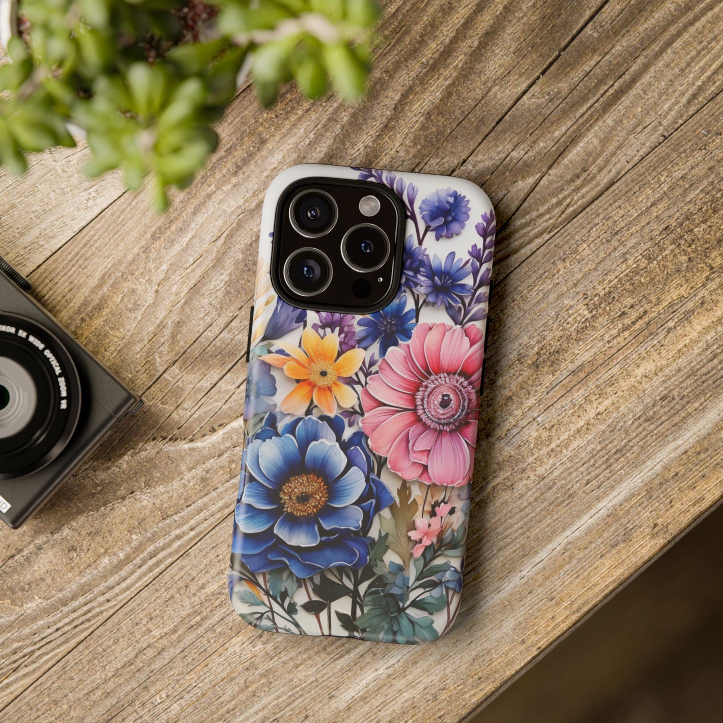 Elegant Floral Bouquet Mobile Case – Vibrant Botanical Art