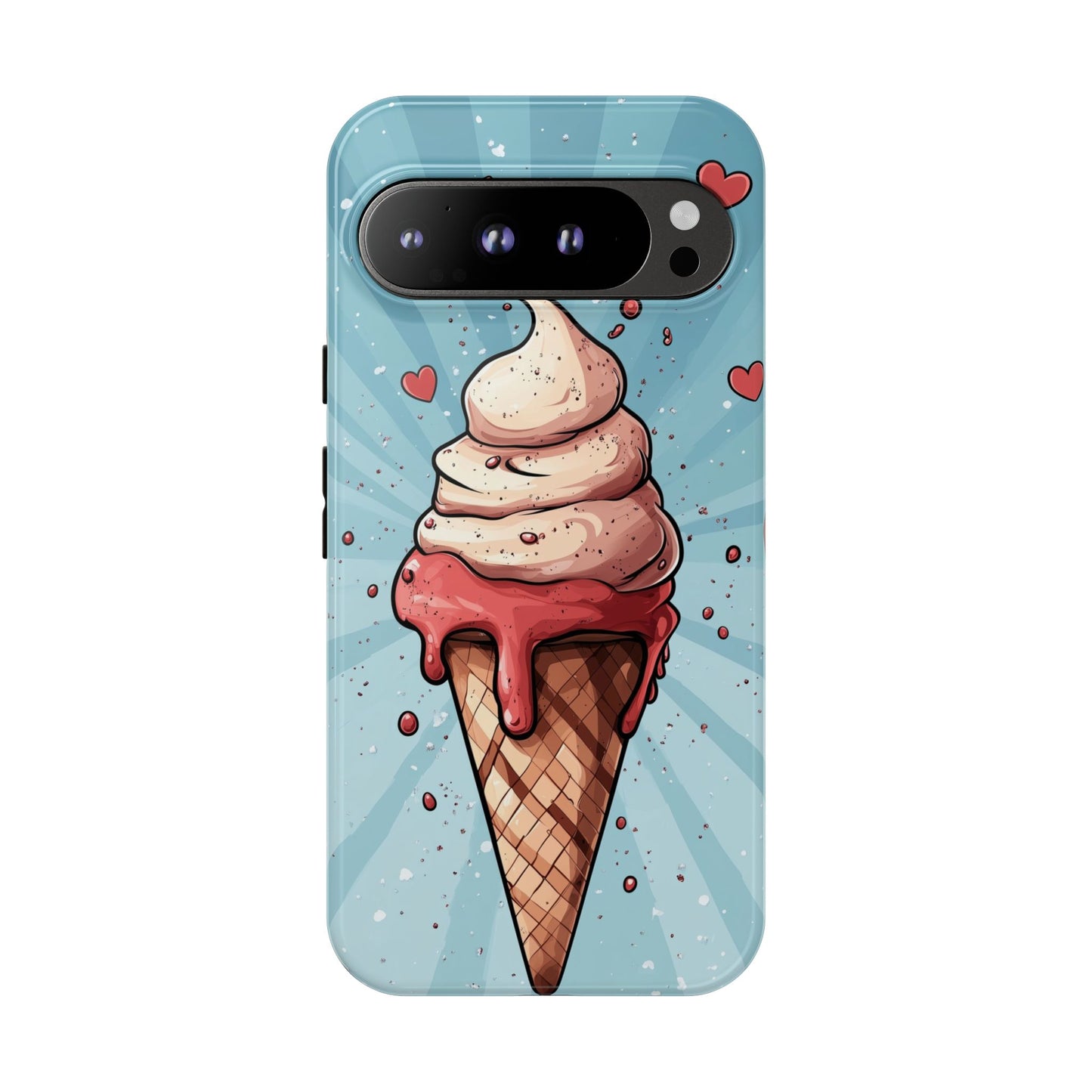 Sweet Scoop Anime Ice Cream Phone Case iPhone, Samsung, Google Pixel